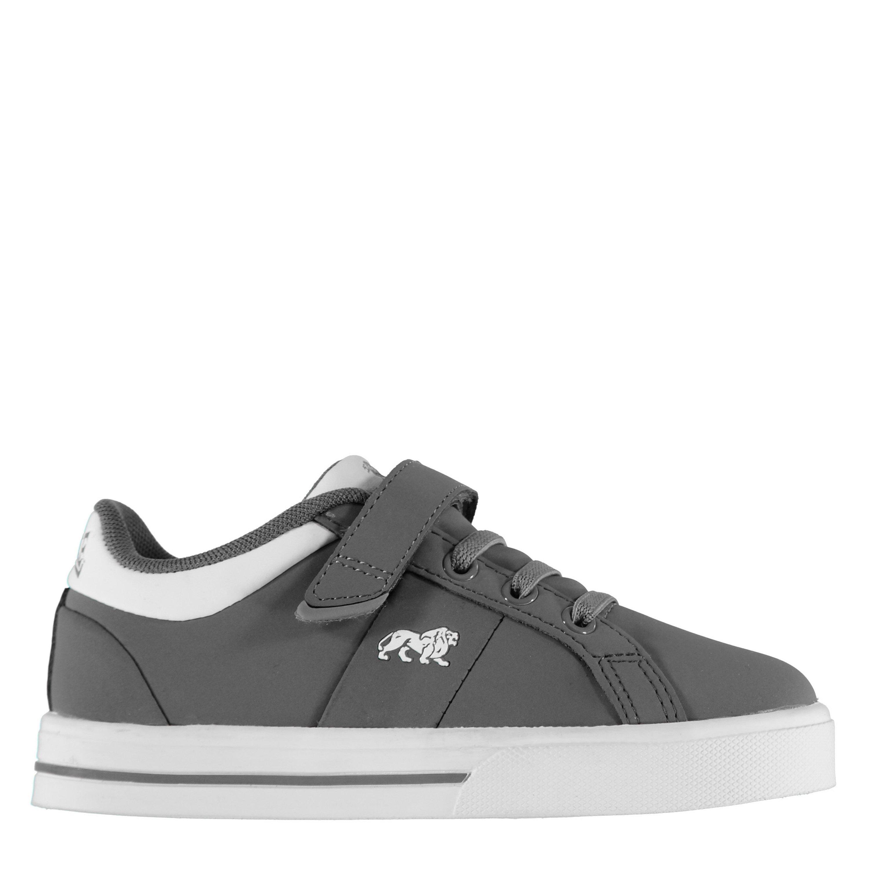 Lonsdale Boys Latimer Childrens Trainers - Grey - C13 (31.5)