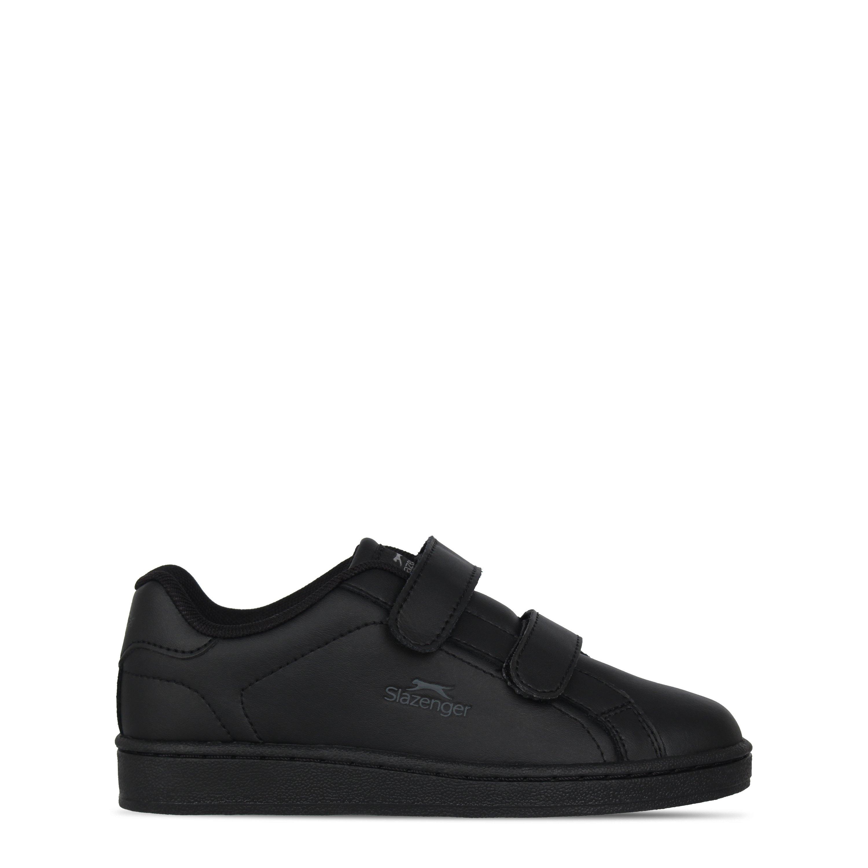 Blck/Charcoal - Slazenger - Ash Vel Trainers Childrens - 1