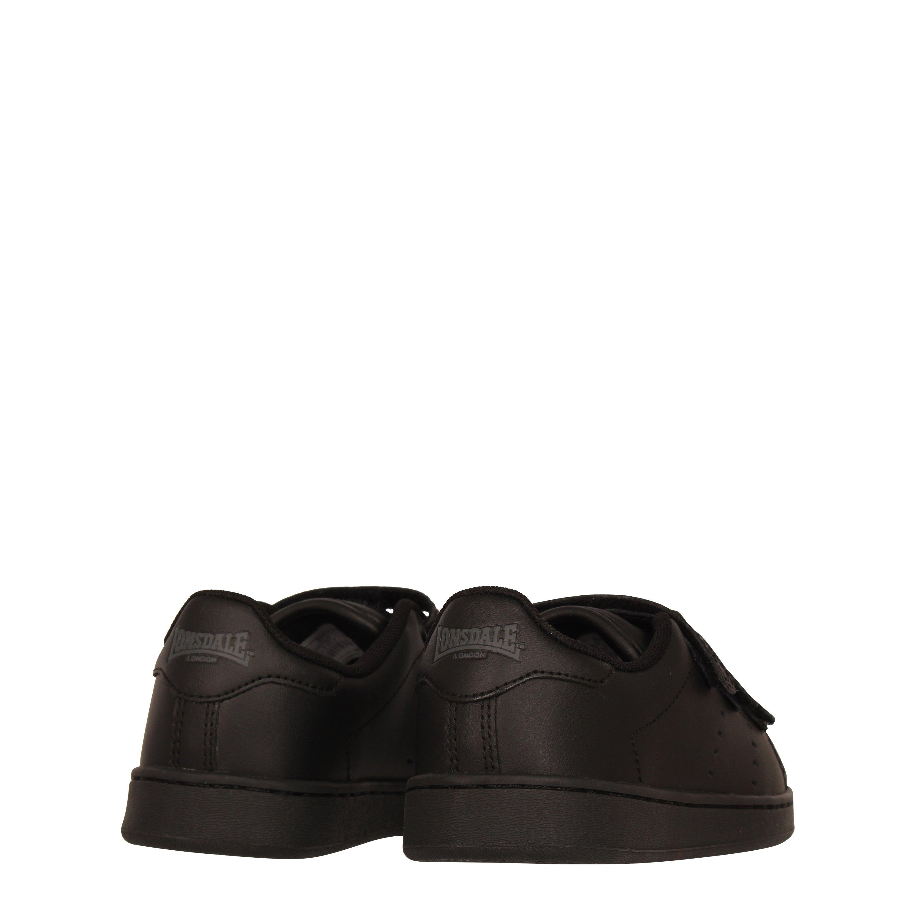 Nero/Nero - Lonsdale - Leyton Trainers Childs - 4