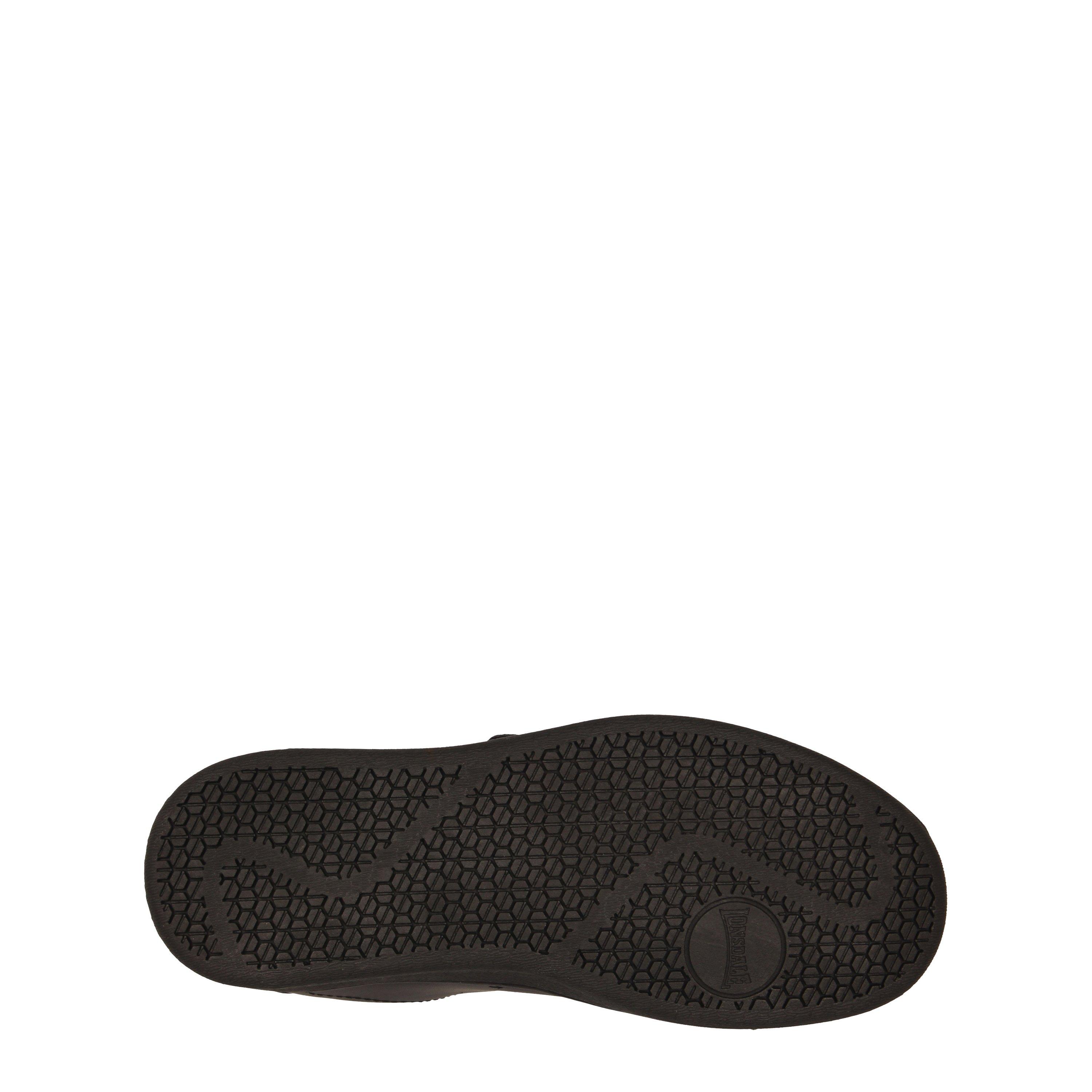 Nero/Nero - Lonsdale - Leyton Trainers Childs - 6