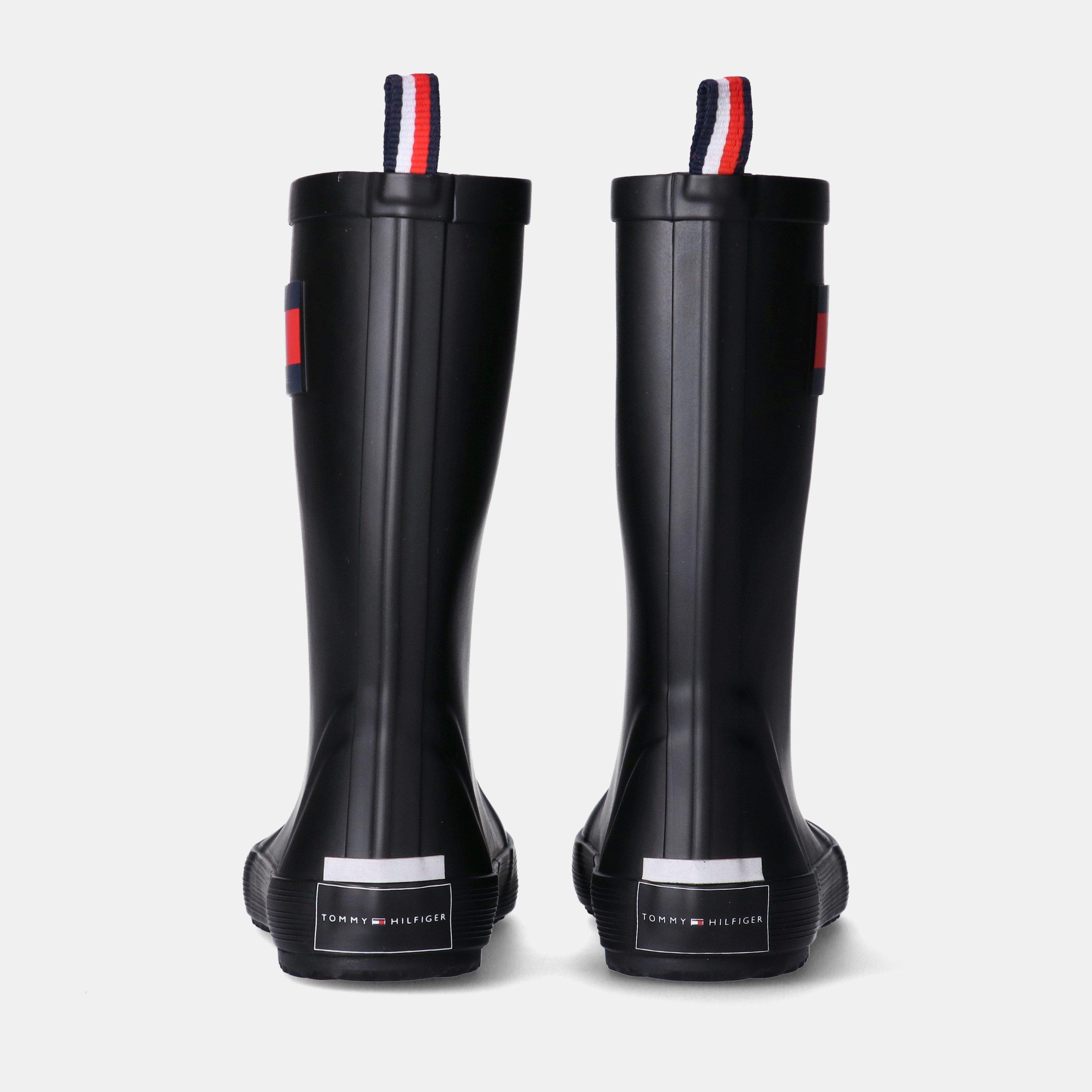 Schwarz - Tommy Hilfiger - Unisex Kids' Wellies - 5