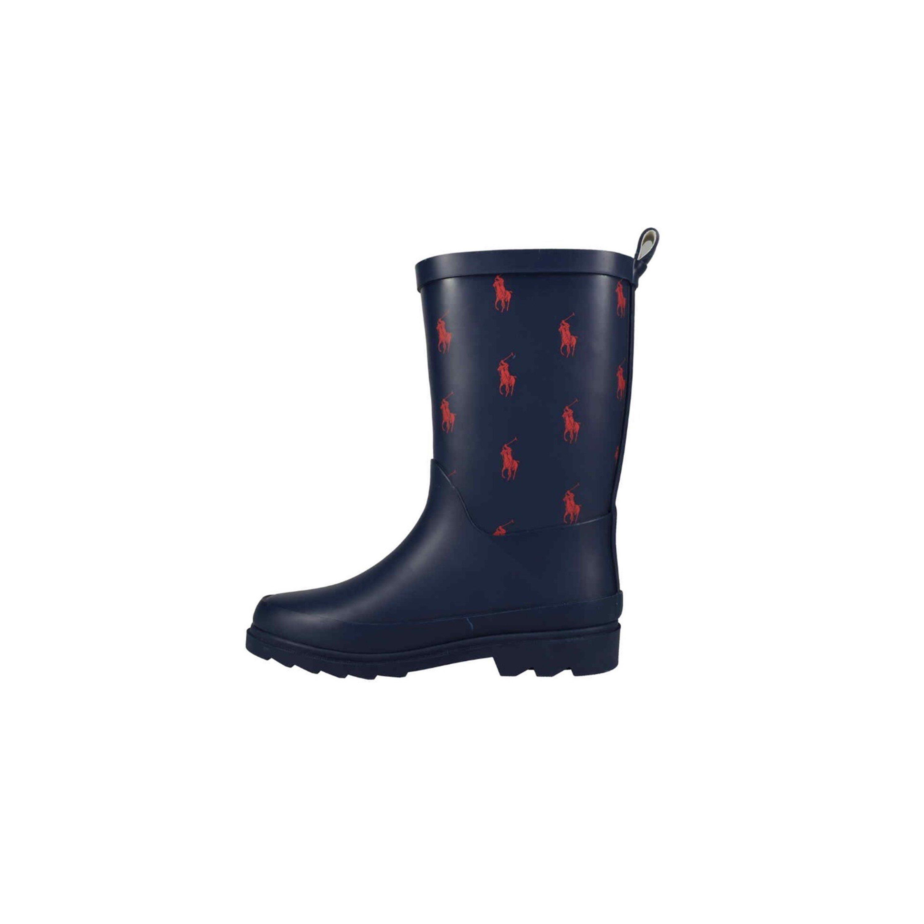 Navy/Red - Polo Ralph Lauren - Unisex Kids' Wellies - 2