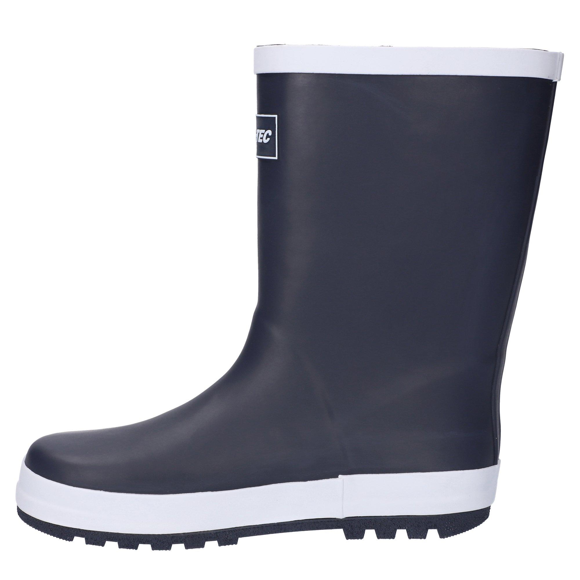 Navy/White - Hi Tec - Trinity Wellies - 3