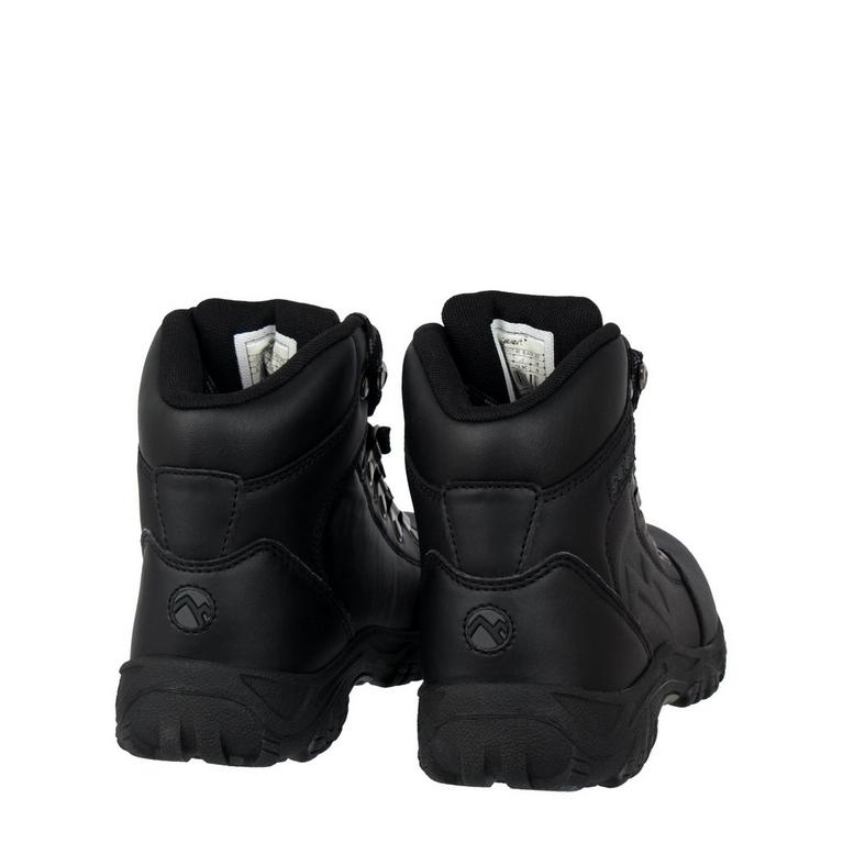 Noir - Gelert - Leather Boot Childrens Walking Boots - 4