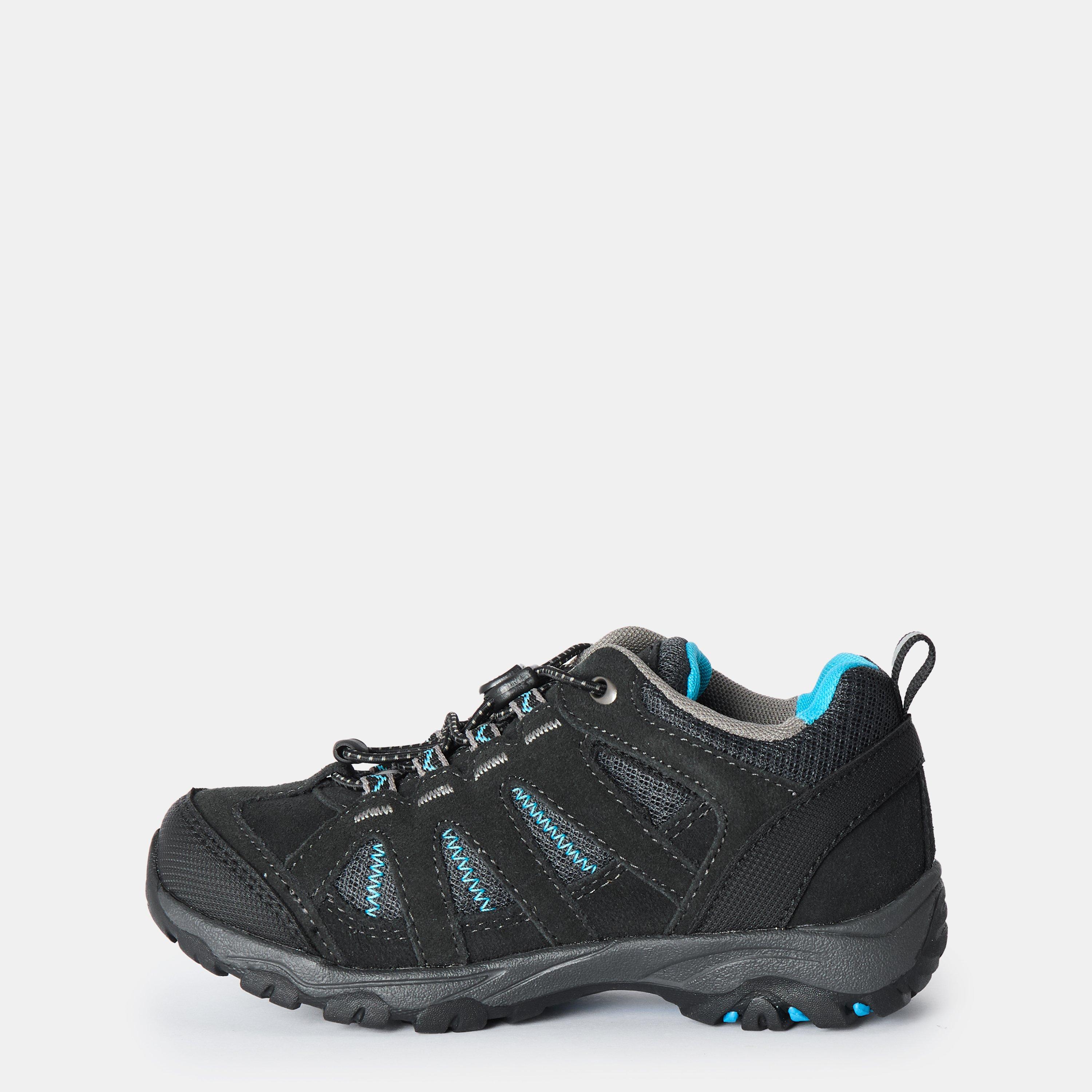 Schwarz/Blau - Karrimor - Mount Waterproof Walking Shoes Childrens - 2