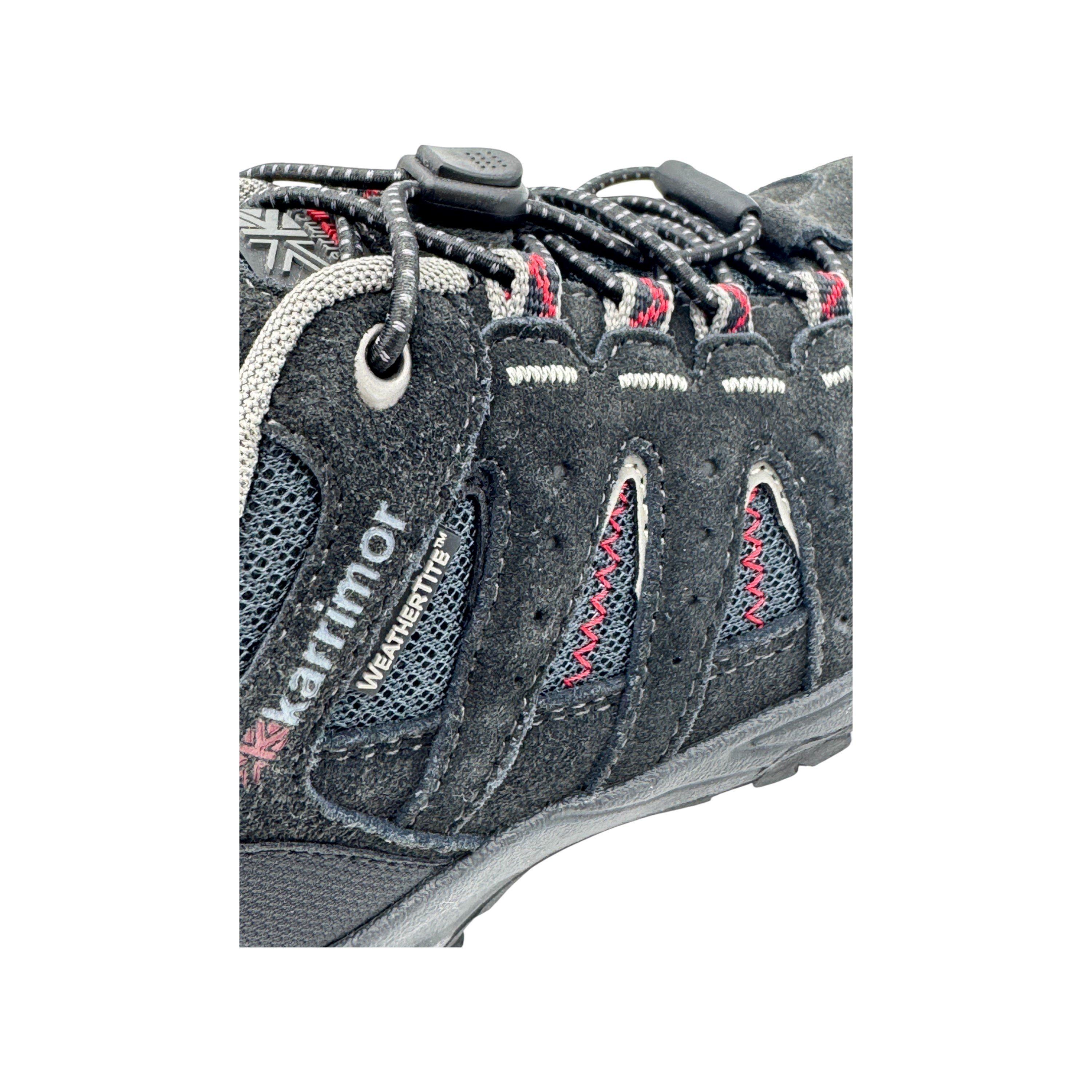 Schwarz/Blau - Karrimor - Mount Waterproof Walking Shoes Childrens - 7