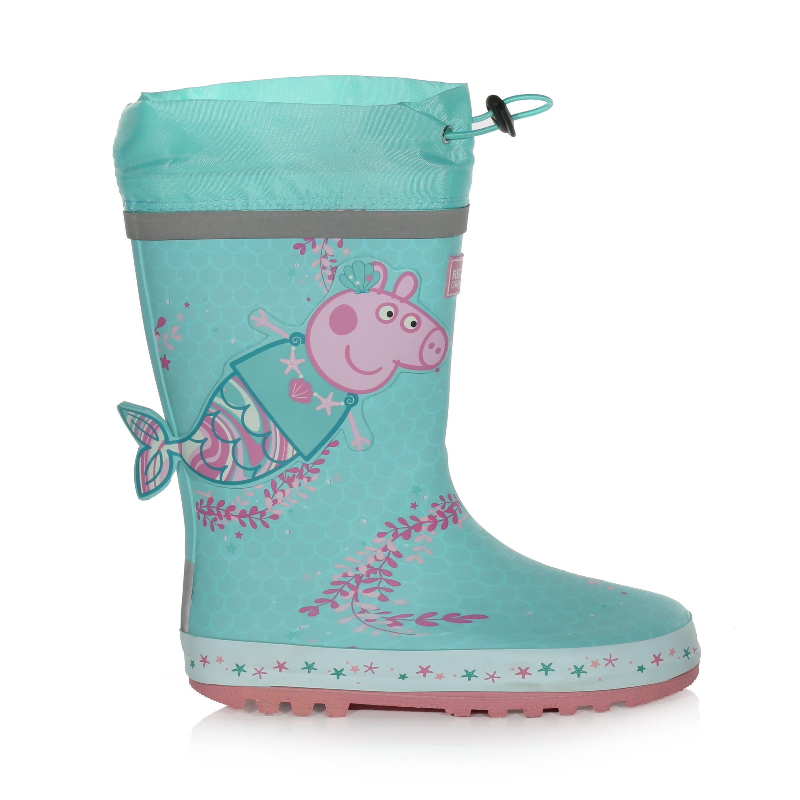 ArubaBluMerm - Regatta - Unisex Kids' Peppa Wellington Wellies - 3