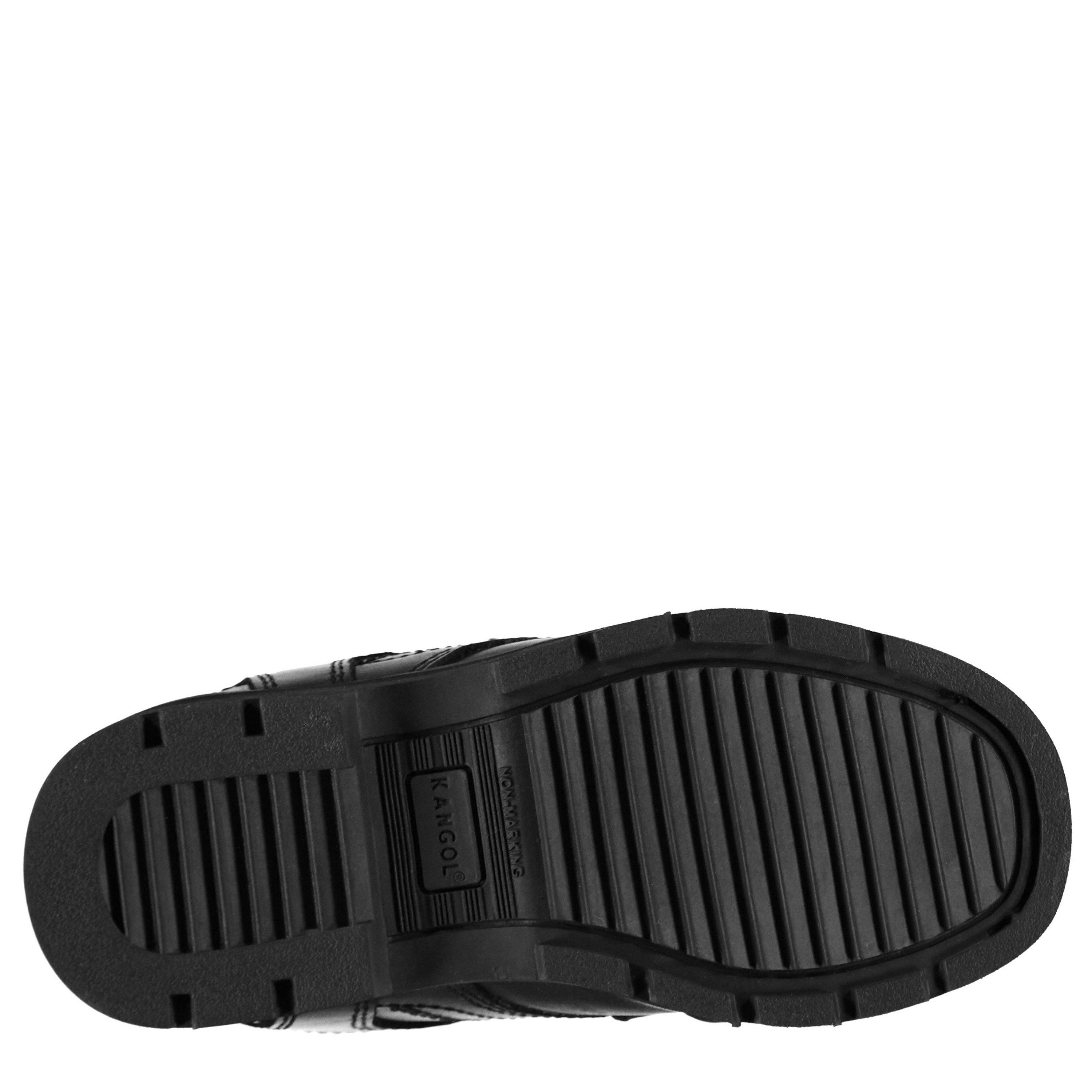 Noir - Kangol - Harrow Strapped Childrens Shoes - 2