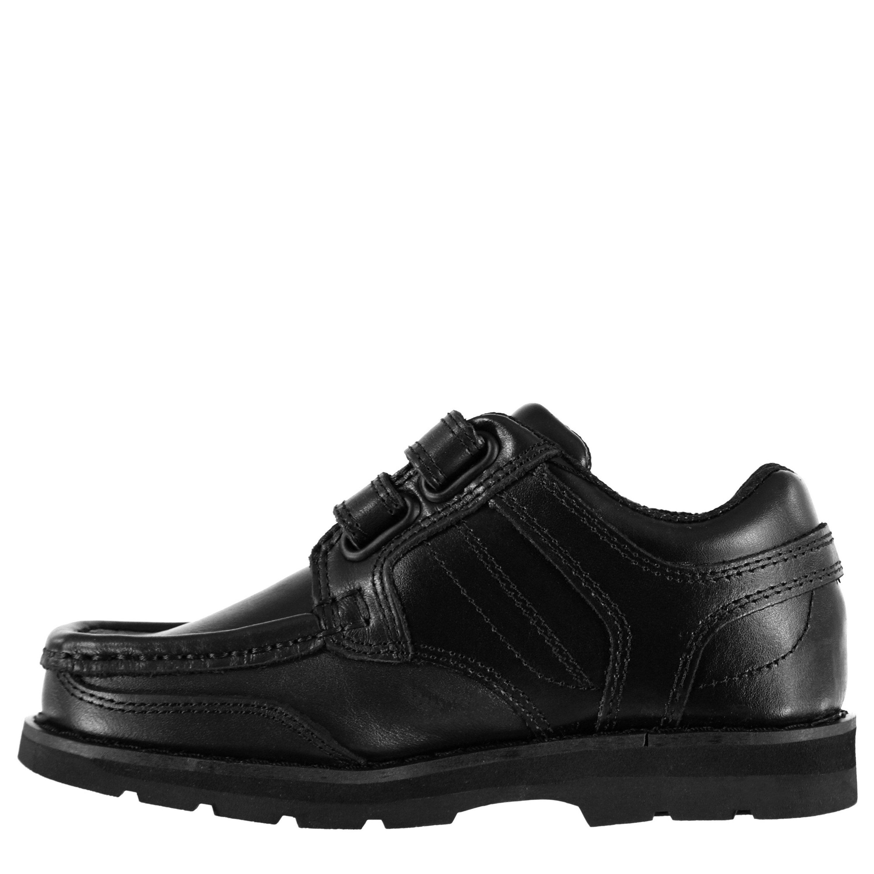 Noir - Kangol - Harrow Strapped Childrens Shoes - 4