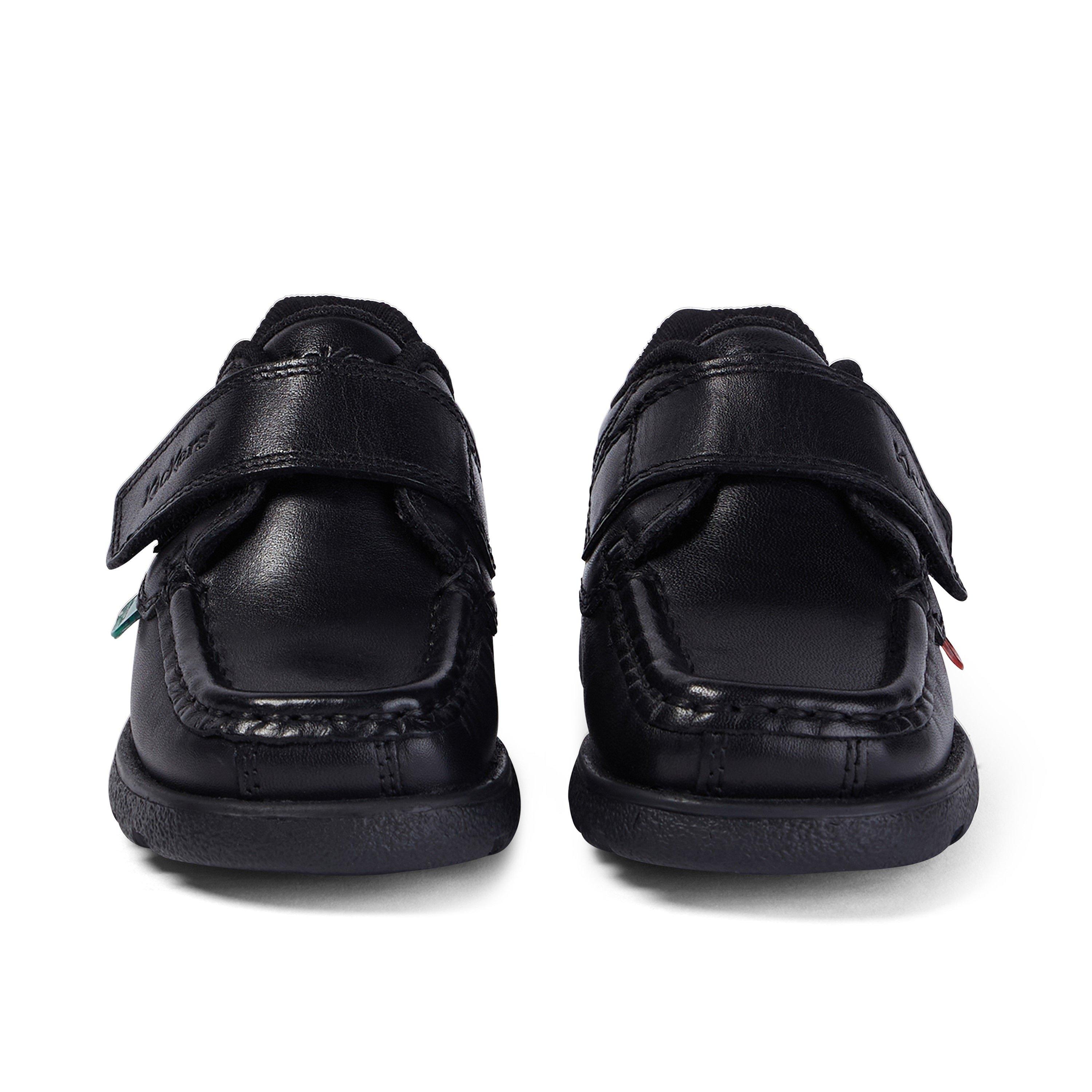 Black - Kickers - Fragma Strap Childrens Shoes - 2