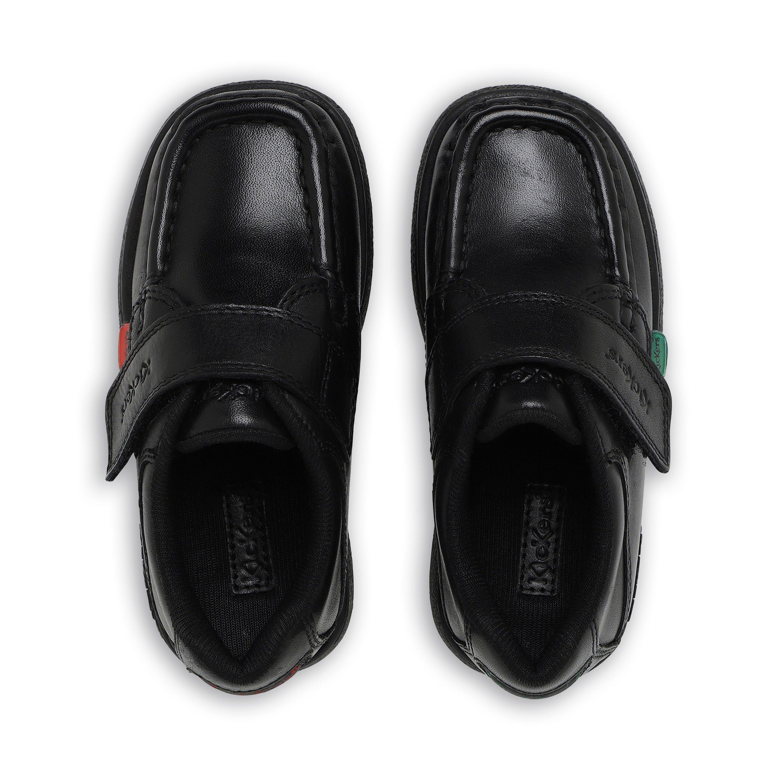 Black - Kickers - Fragma Strap Childrens Shoes - 4