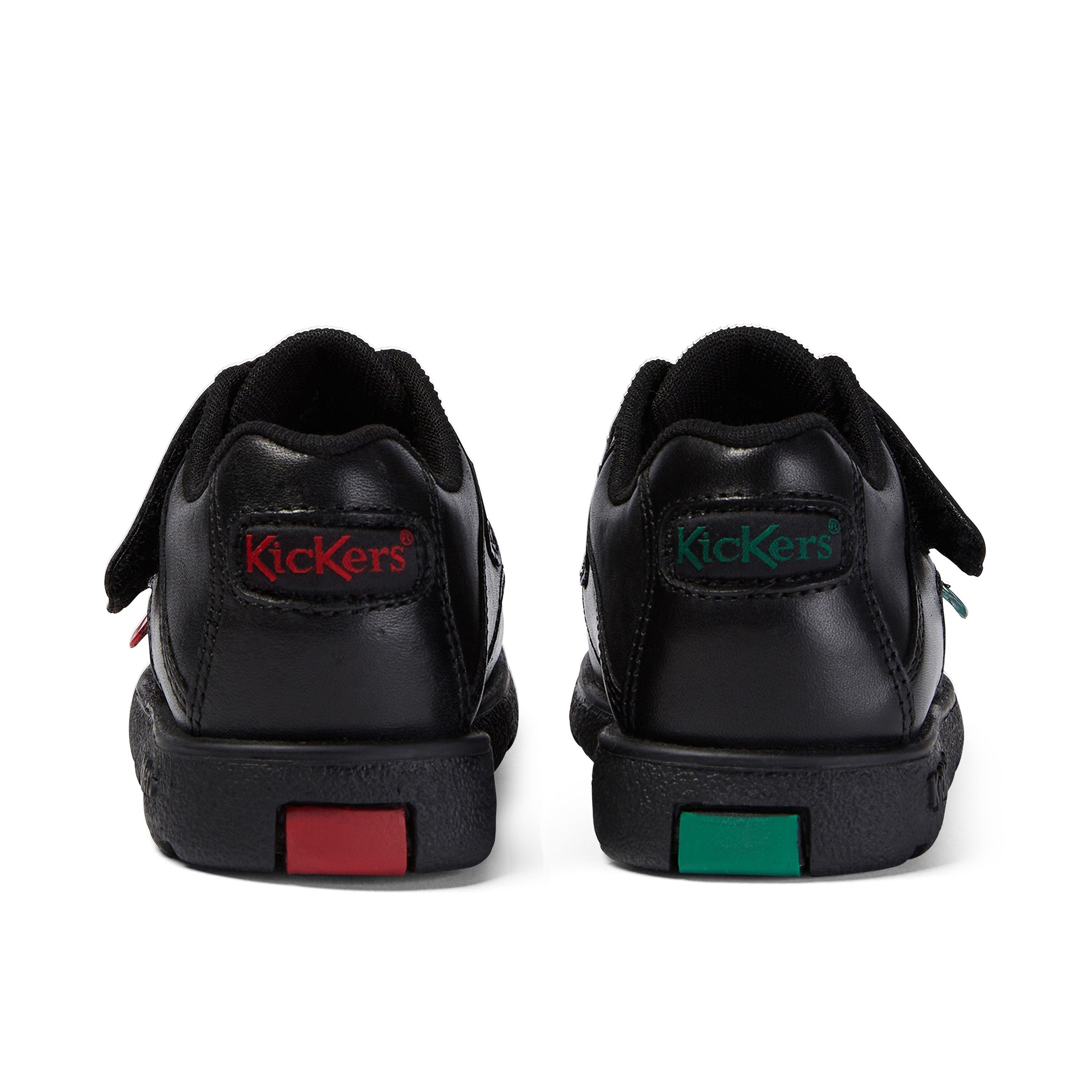 Black - Kickers - Fragma Strap Childrens Shoes - 5