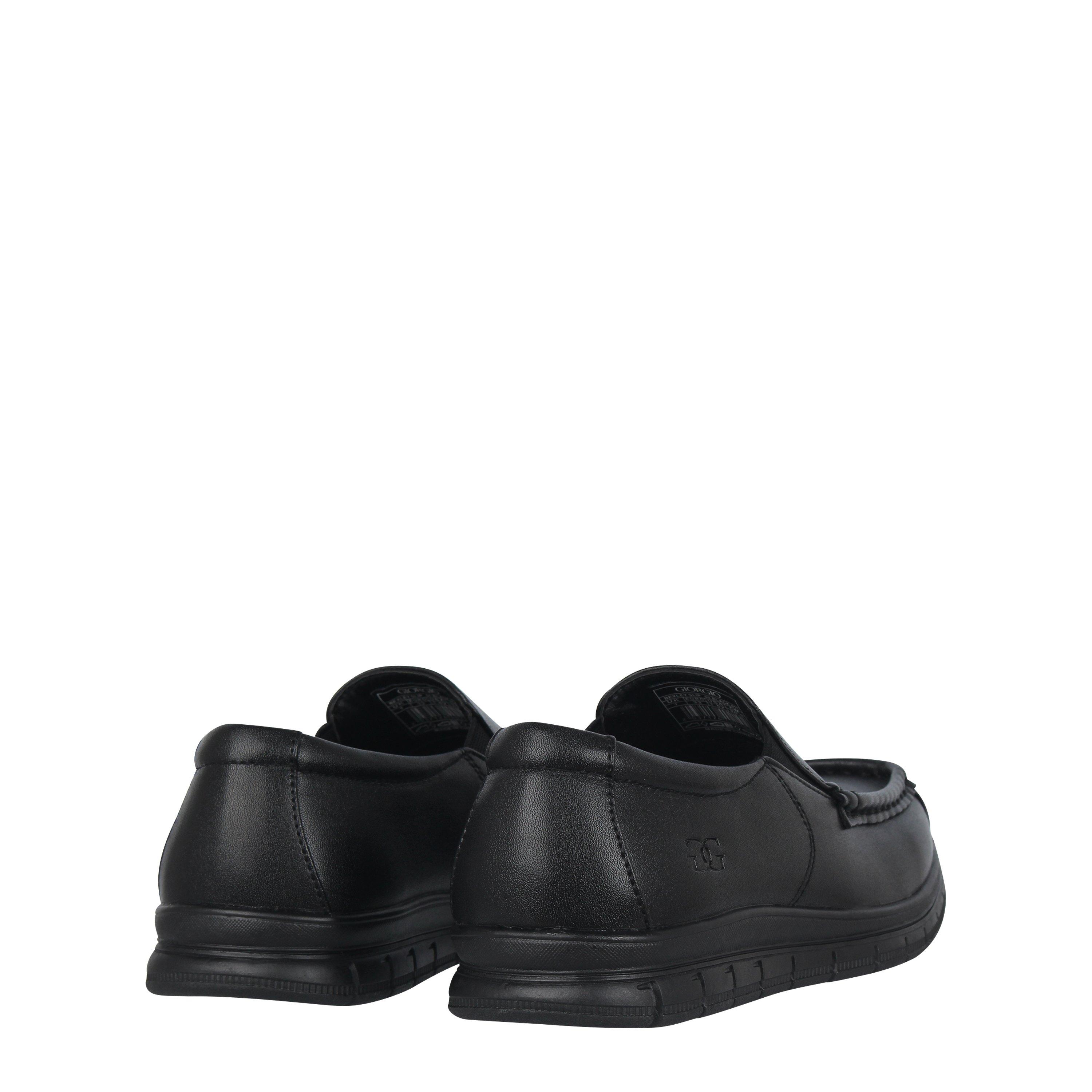 Black - Giorgio - Bexley Slip Shoes Childrens - 4