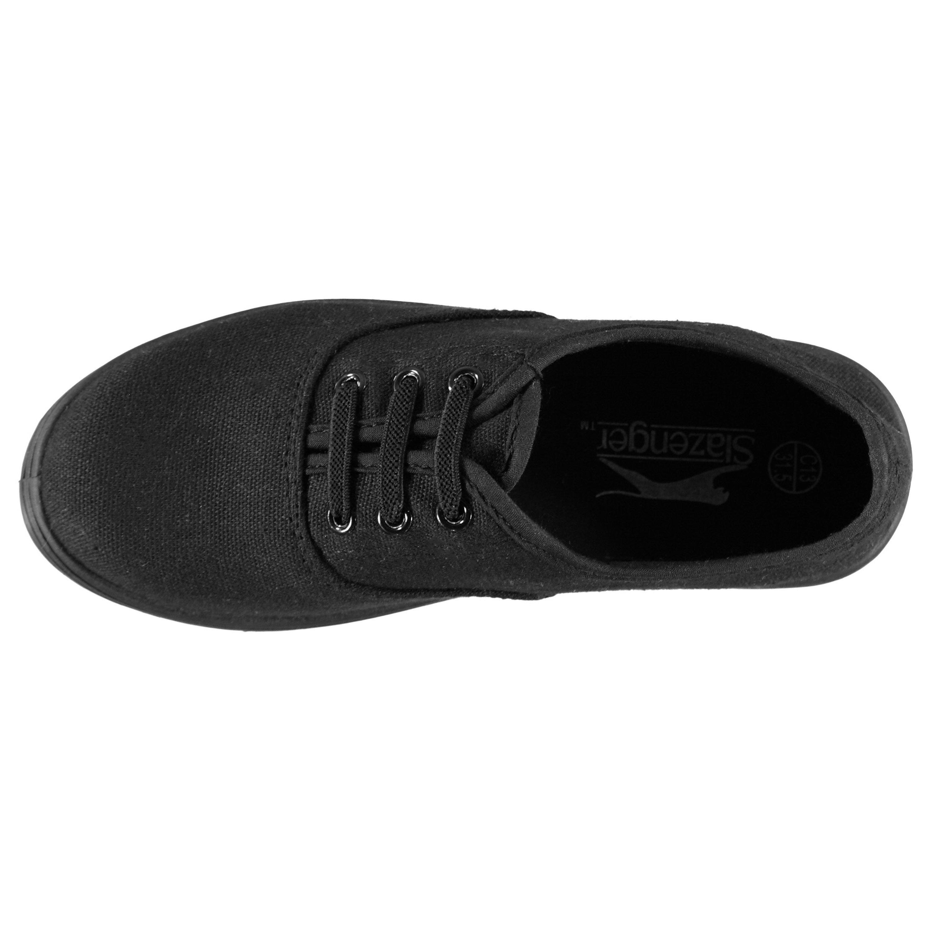 Sort - Slazenger - Childrens Canvas Pumps - 3
