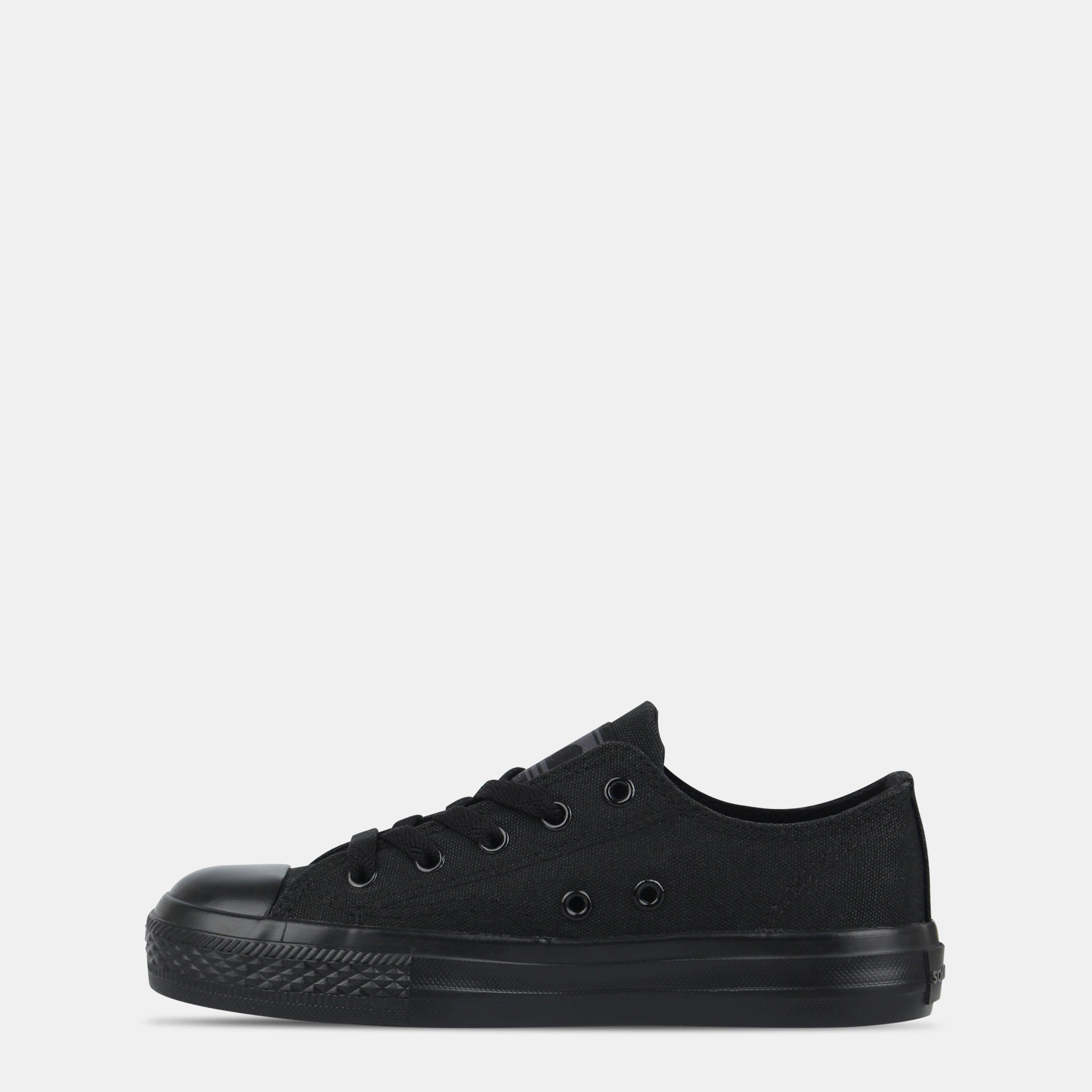 Black/Black - SoulCal - Canvas Low Trainers Childrens - 2