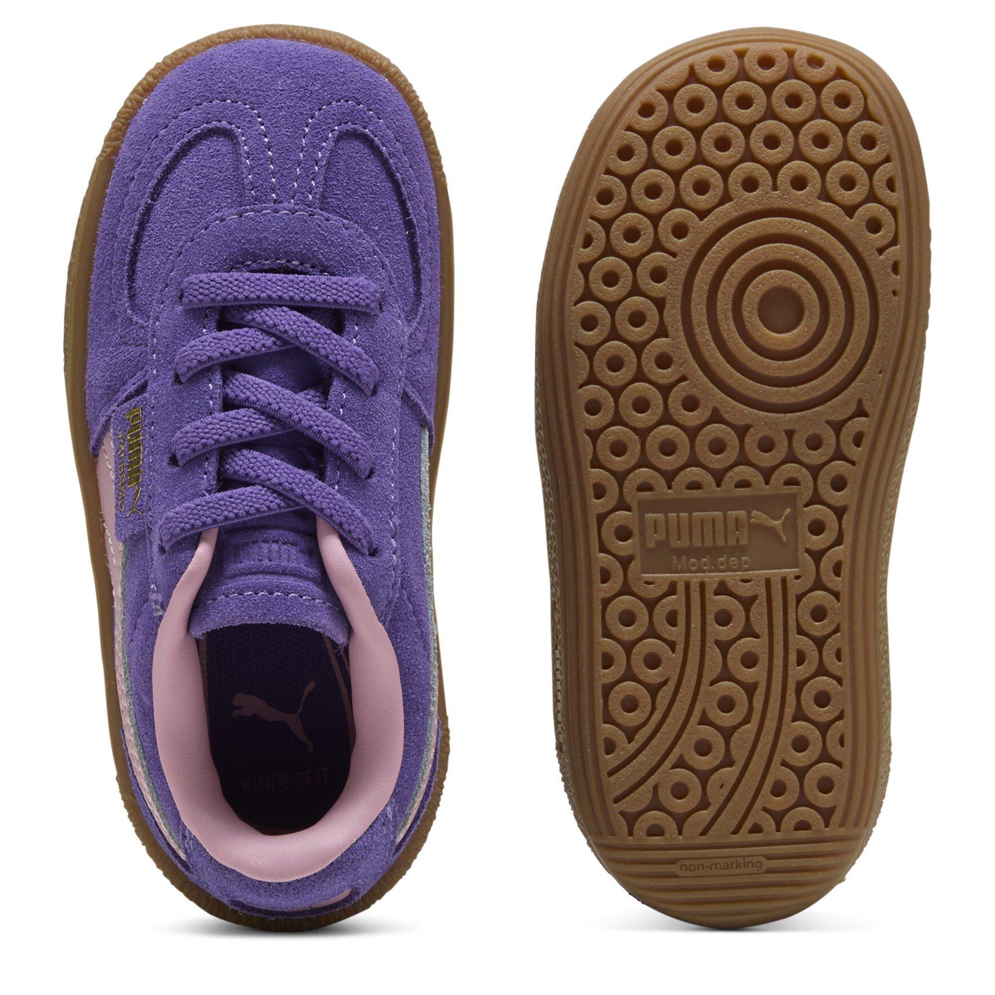 TmVolt-PosdPnk - Puma - Unisex Kids' Palermo Ac Classic Low-Top Trainers - 3