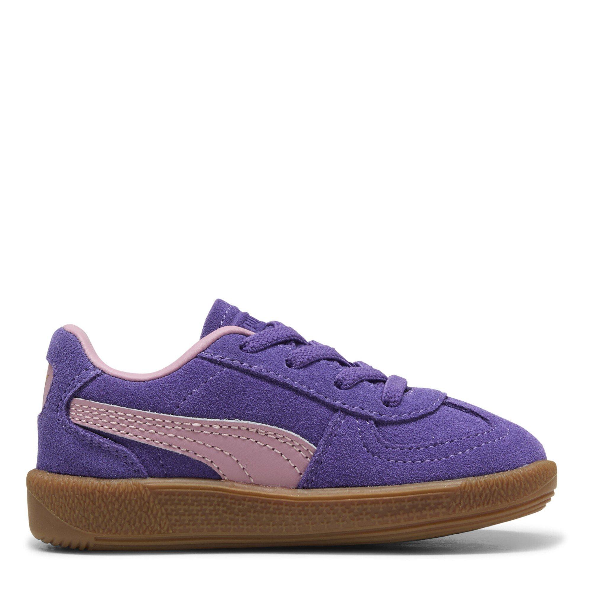 TmVolt-PosdPnk - Puma - Unisex Kids' Palermo Ac Classic Low-Top Trainers - 4