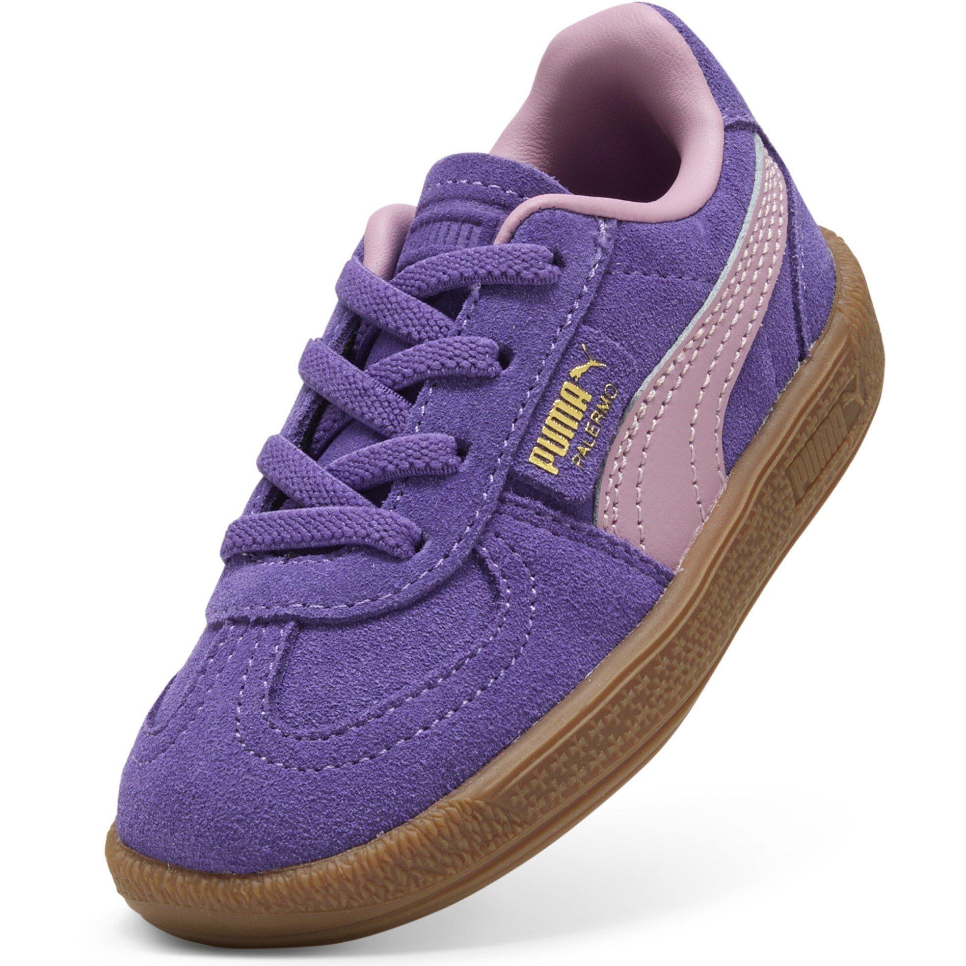TmVolt-PosdPnk - Puma - Unisex Kids' Palermo Ac Classic Low-Top Trainers - 6