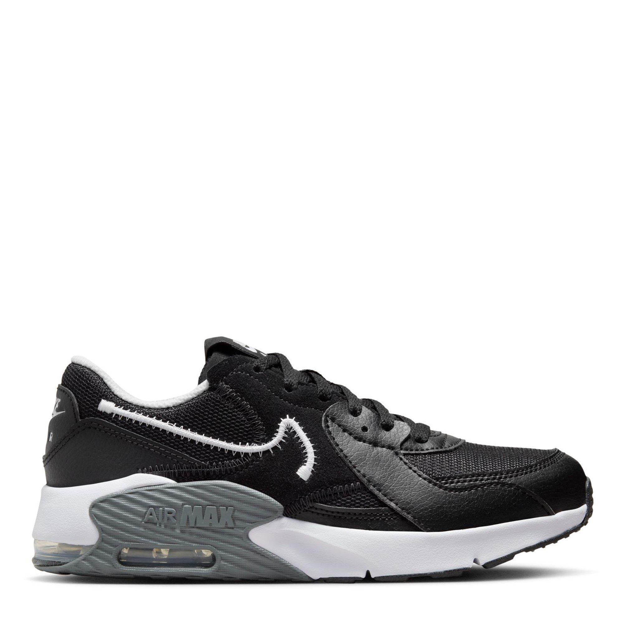 Preto/Branco - Nike - Air Max Excee Little Kids' Shoes - 1
