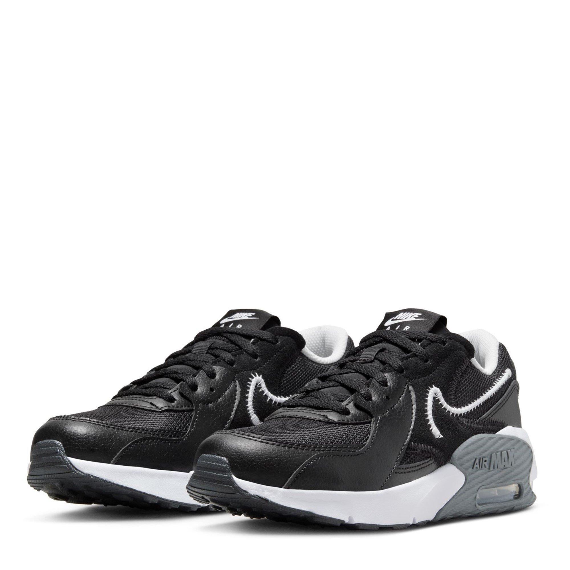 Preto/Branco - Nike - Air Max Excee Little Kids' Shoes - 3