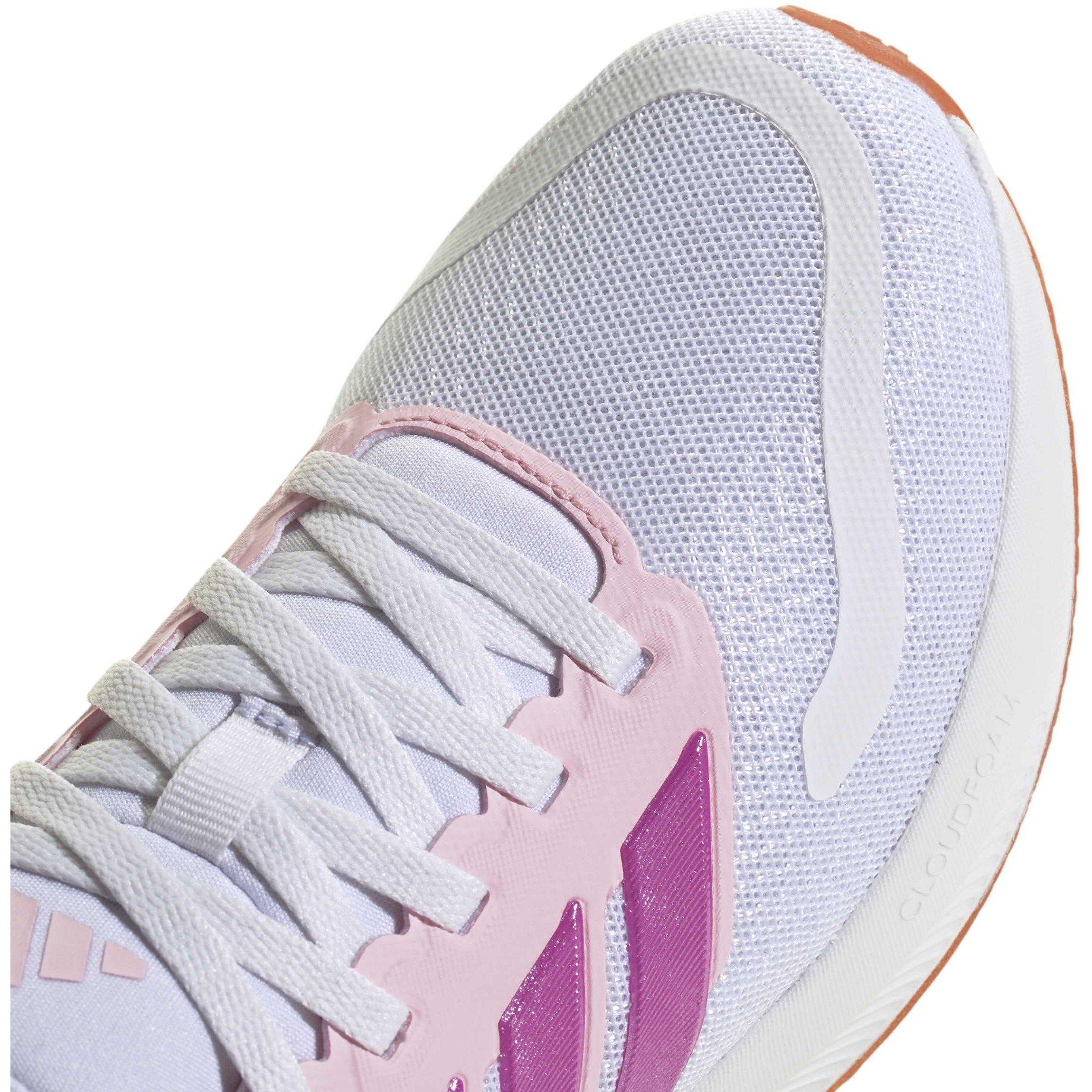 Ftwr White/Clea - adidas - Kids' Runfalcon 5 Road Running Shoes - 7