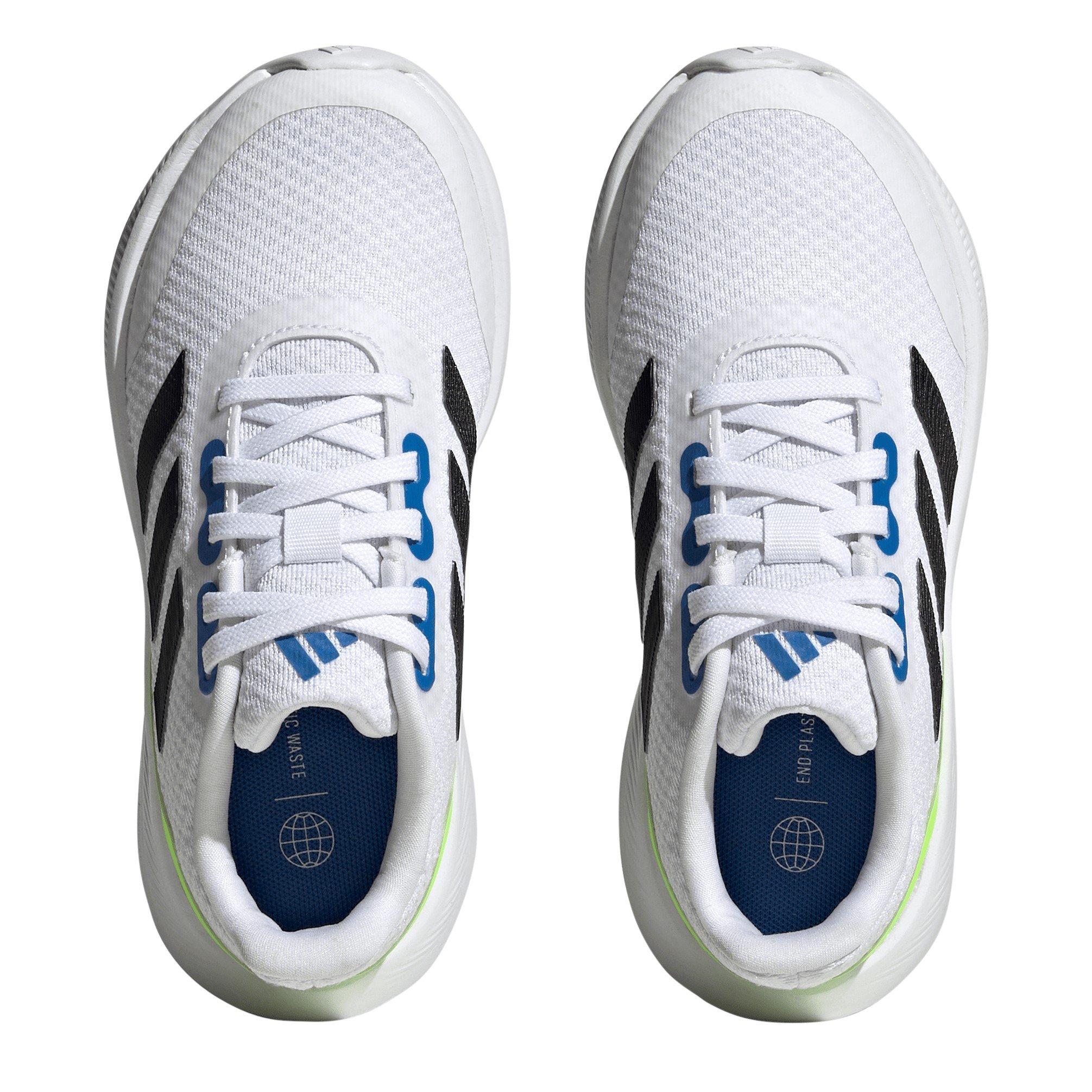 White/Royal - adidas - Run Falcon 3 Junior Boys Running Shoes - 5