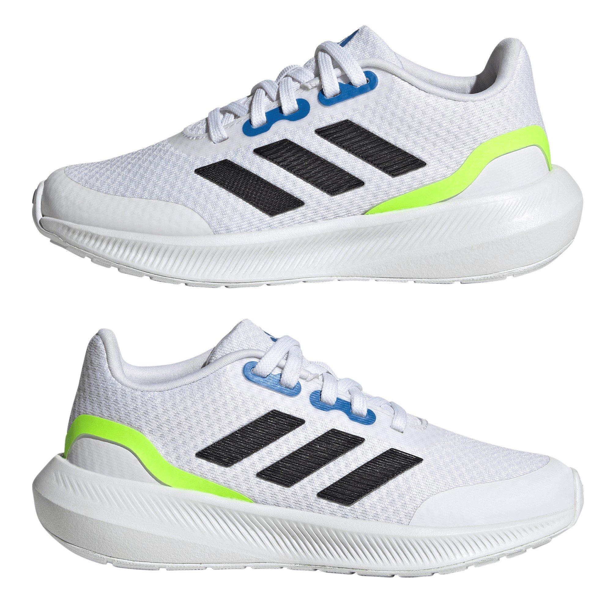 White/Royal - adidas - Run Falcon 3 Junior Boys Running Shoes - 9