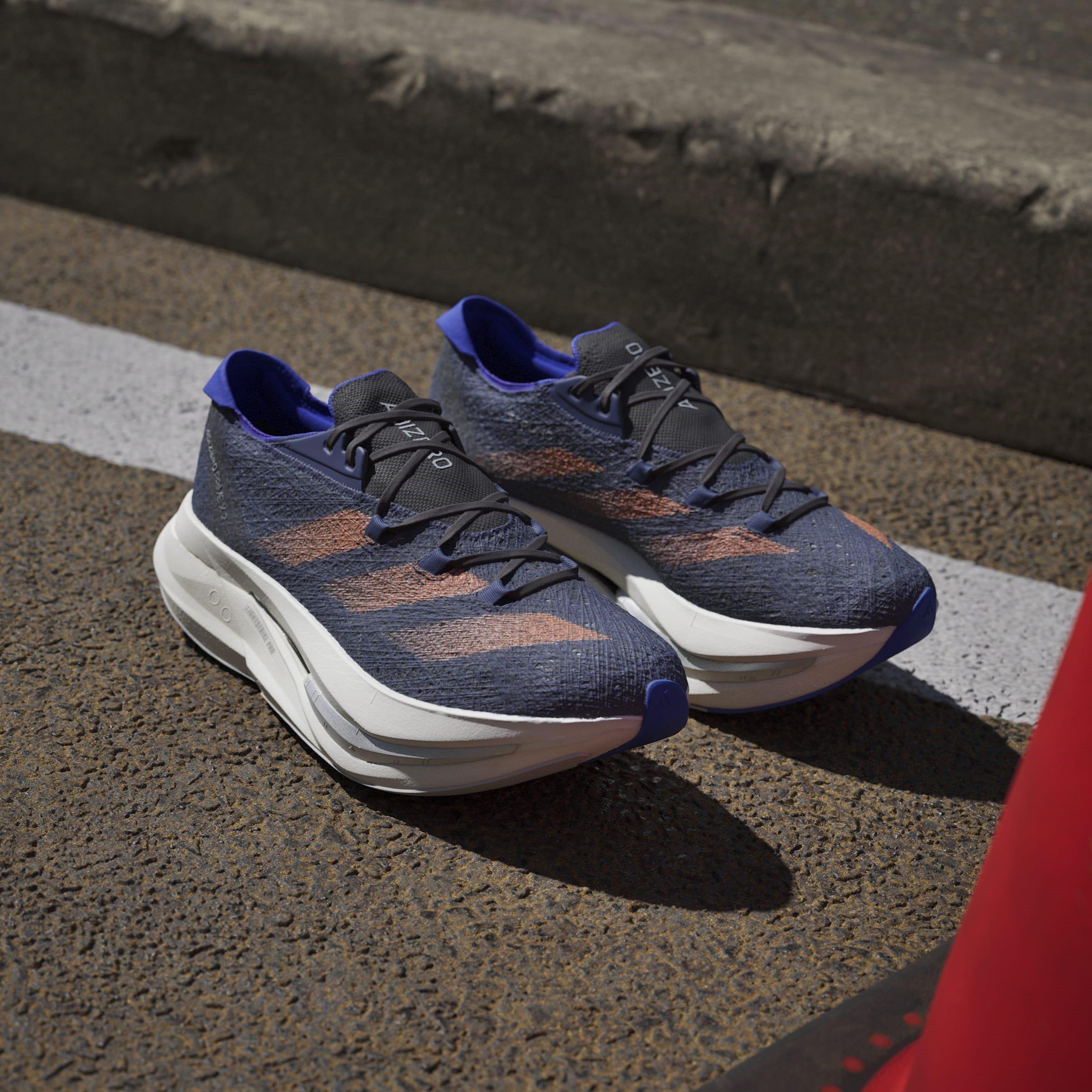 Dark Blue/Impac - adidas - Kids' Adizr Prime Entry Road Running Shoes - 12