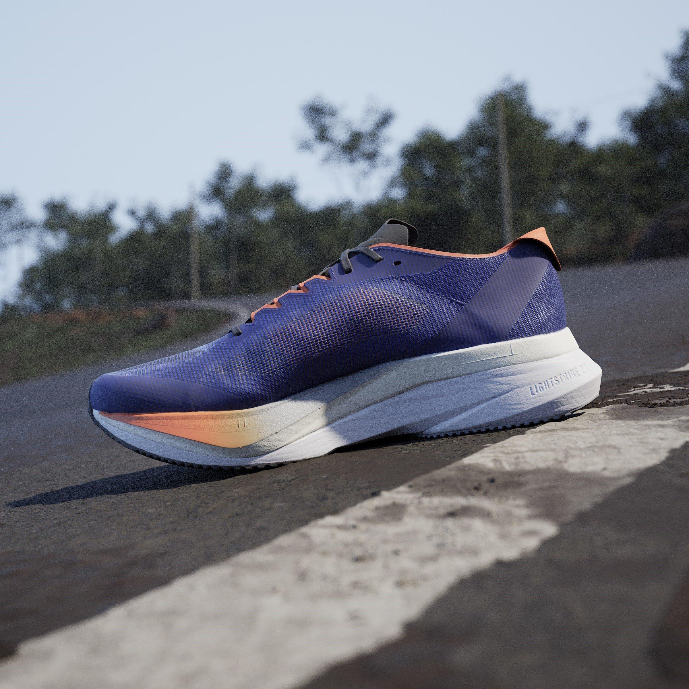 Lucid Blue/Ftwr - adidas - Entry Road Running Shoes - 14