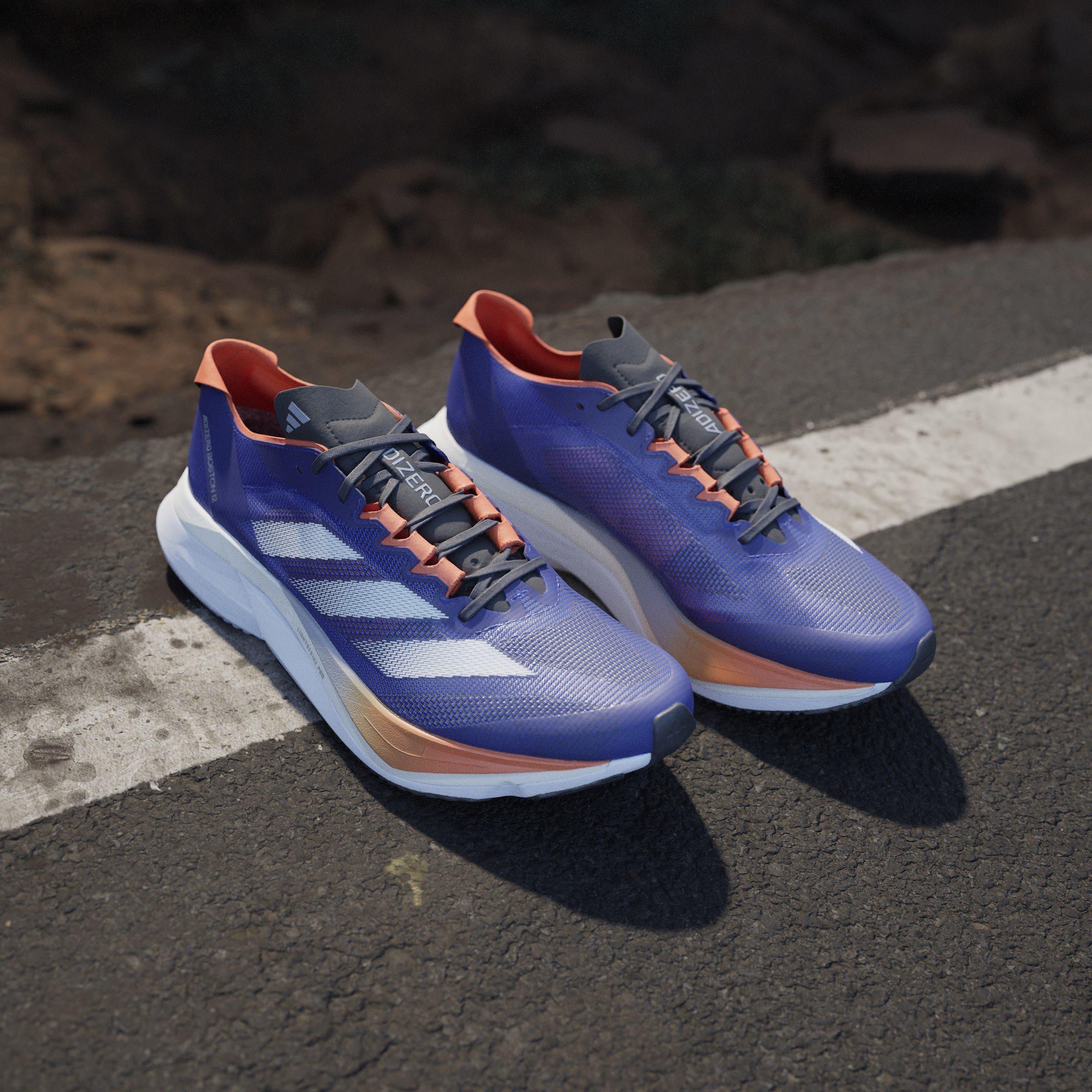 Lucid Blue/Ftwr - adidas - Entry Road Running Shoes - 15