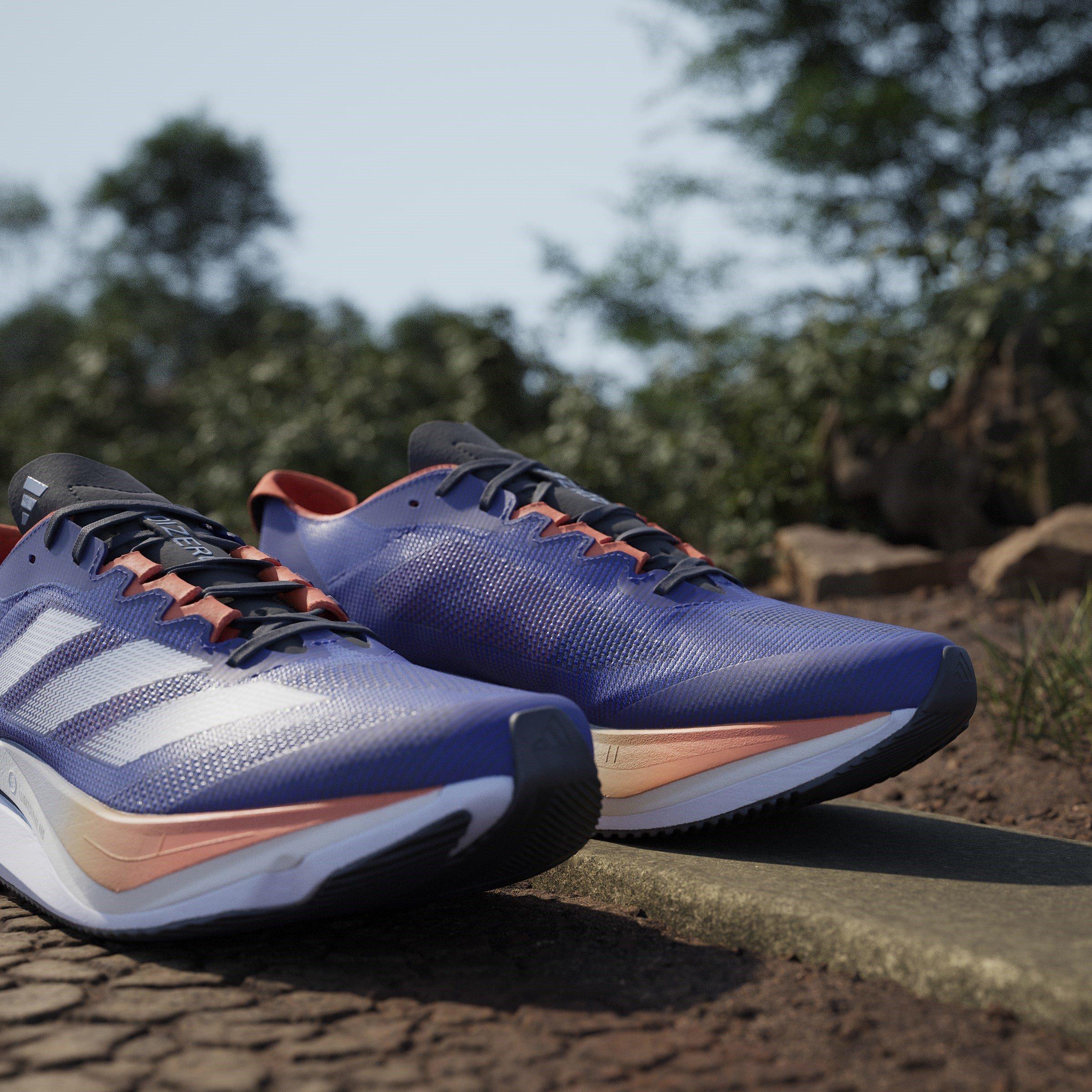 Lucid Blue/Ftwr - adidas - Entry Road Running Shoes - 16