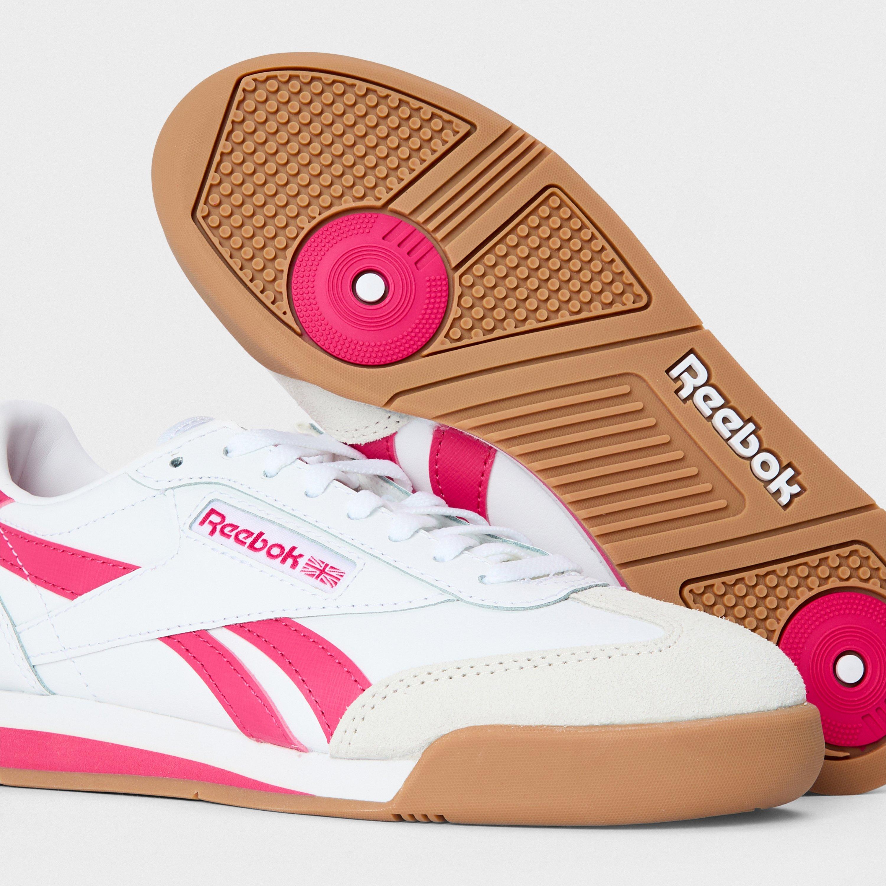 Ftwrwhite/Boldp - Reebok - Kids' Campio Classic Low-Top Trainers - 3