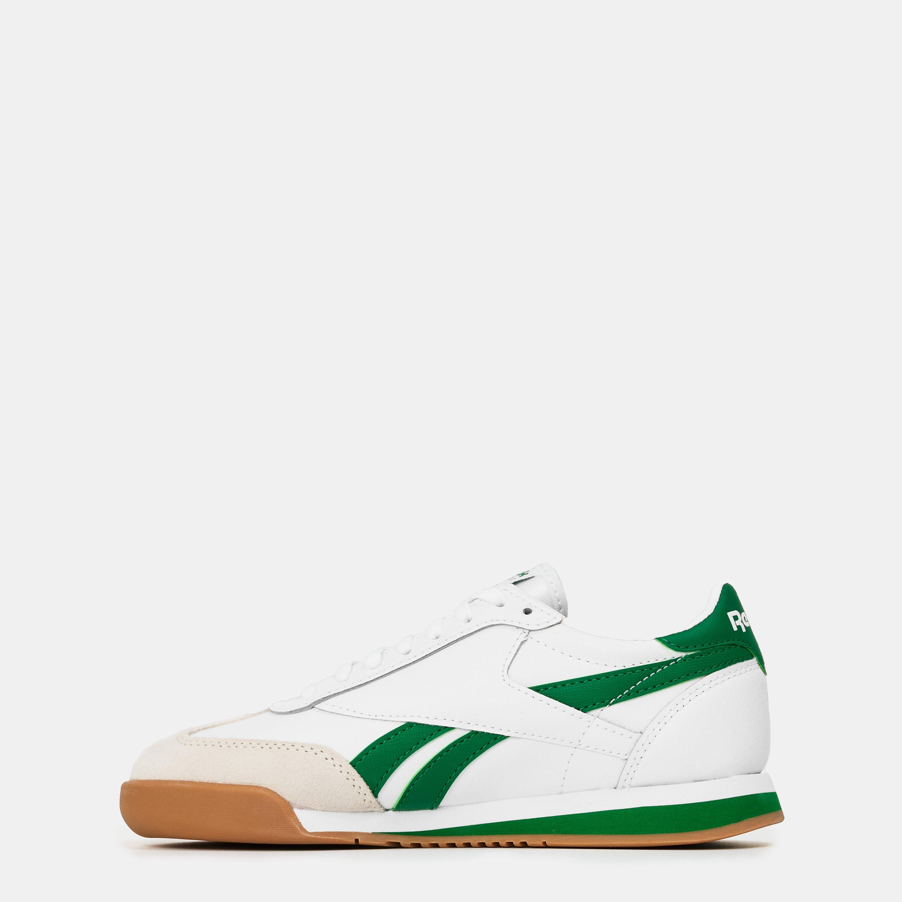 Ftwrwhite/Gleng - Reebok - Kids' Campio Classic Low-Top Trainers - 2