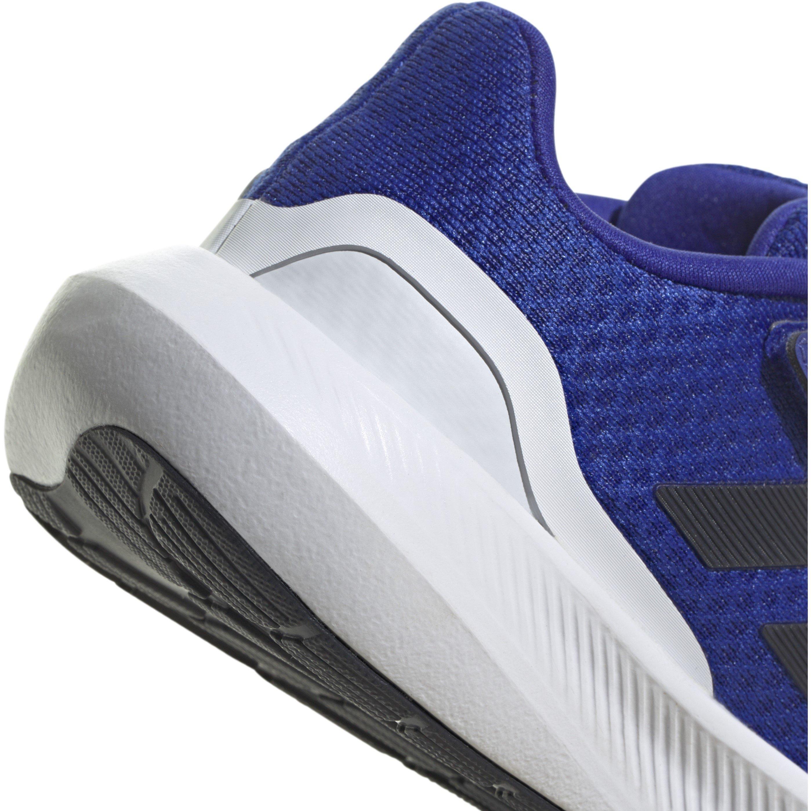 Lucid Blue/Lege - adidas - Kids Runfalcon 3.0 El K Road Running Shoes - 8