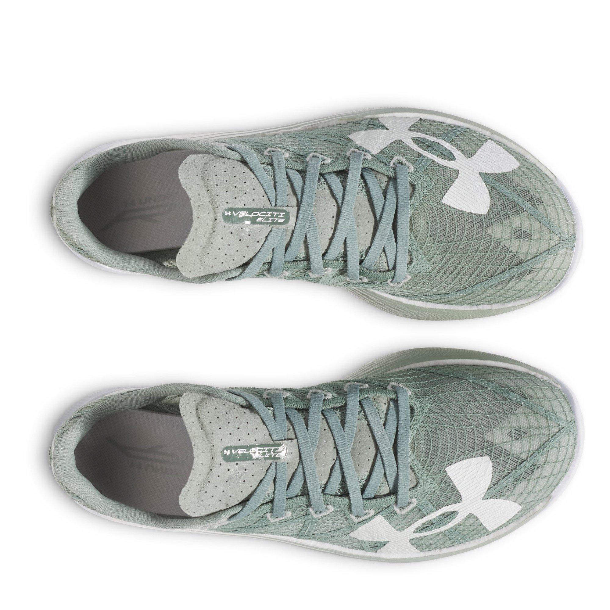 Grün - Under Armour - Unisex Kids Velocity Elite Running Shoes - 4