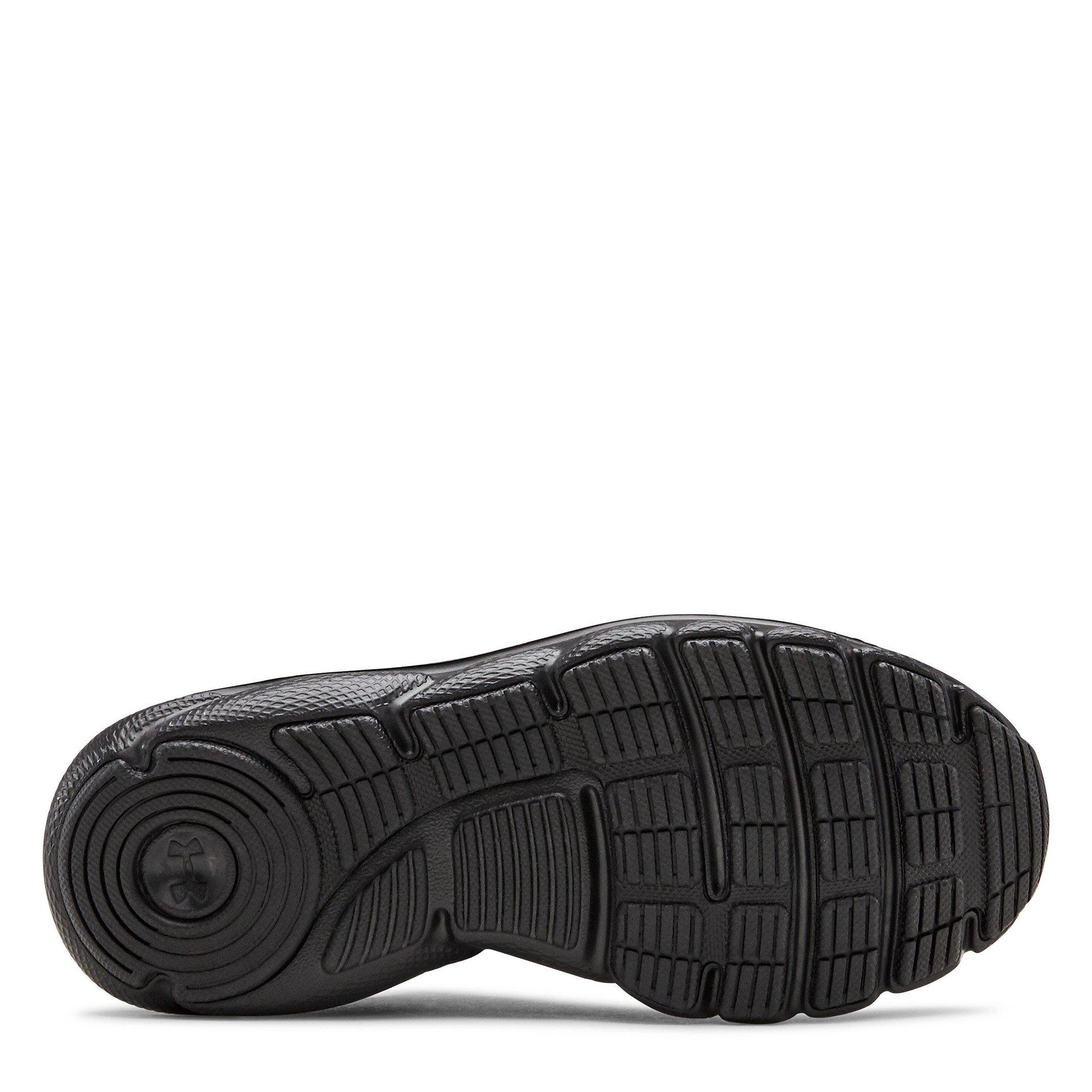 Crna - Under Armour - Kids' Entry Road Running Shoes - 3