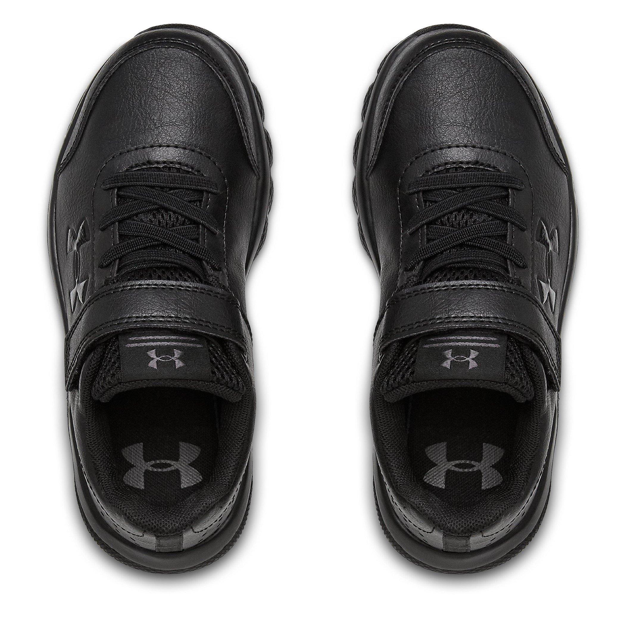 Crna - Under Armour - Kids' Entry Road Running Shoes - 4