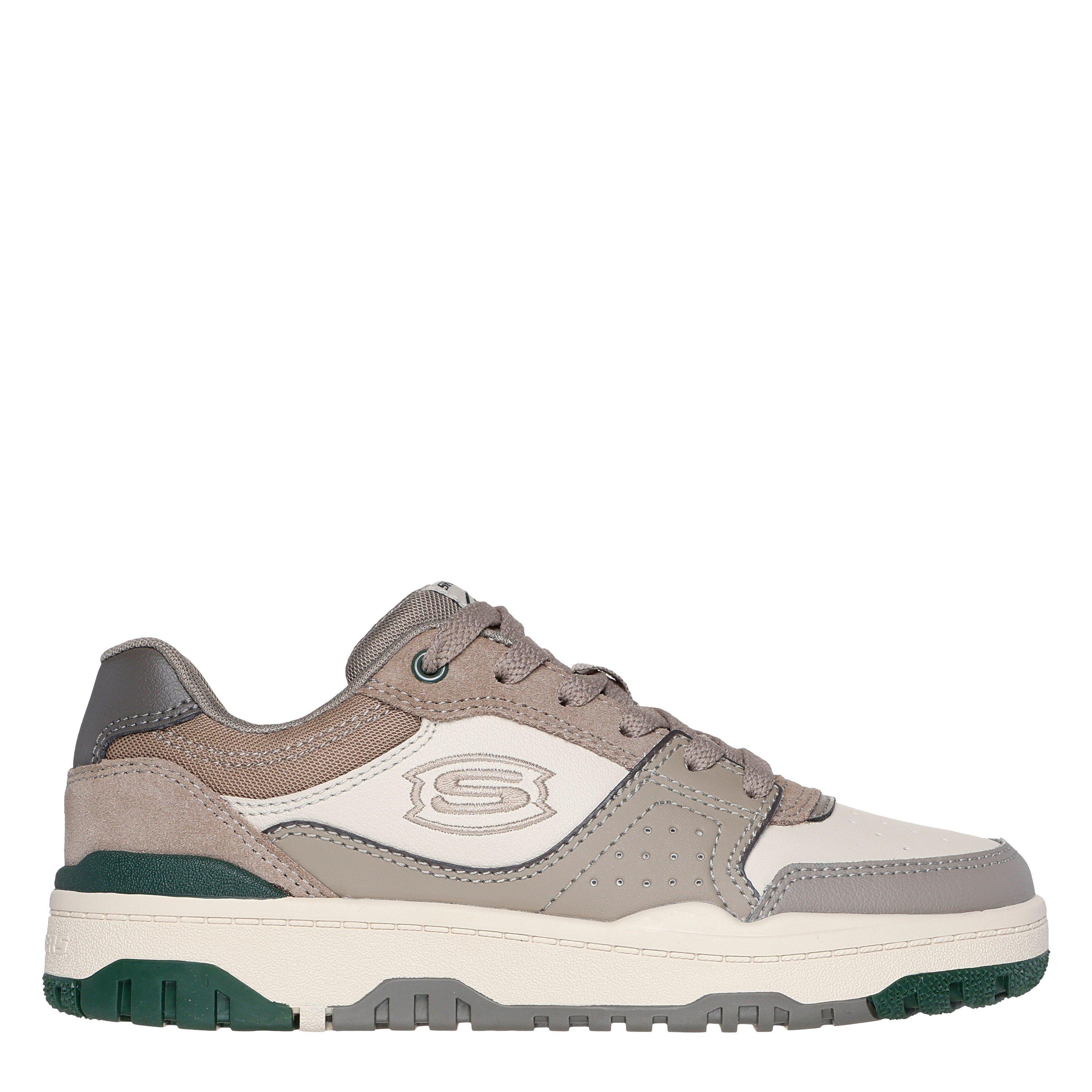 Taupe - Skechers - Lace Up Sneaker W Durable Rubber Ou Low-Top Trainers Unisex Kids - 1