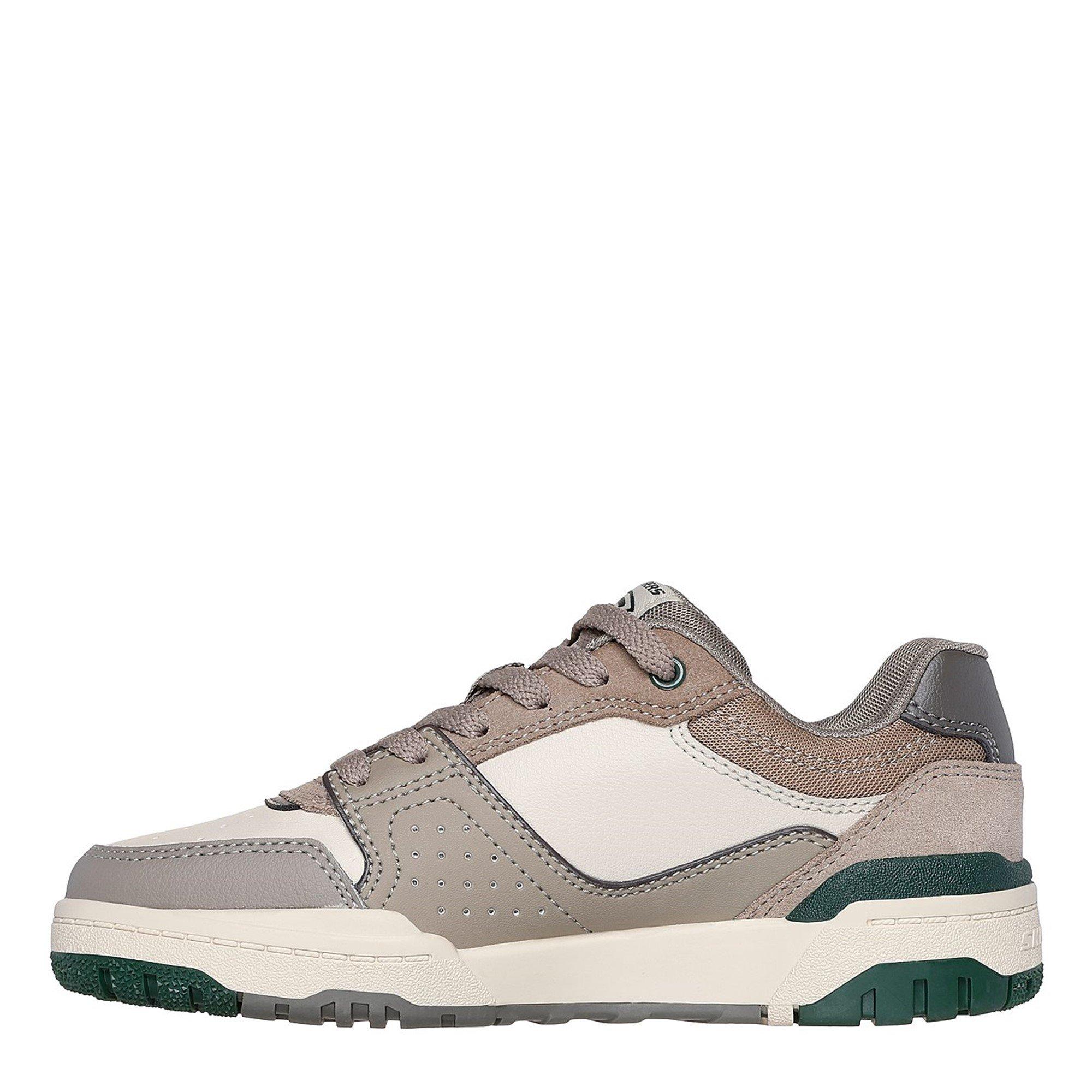 Taupe - Skechers - Lace Up Sneaker W Durable Rubber Ou Low-Top Trainers Unisex Kids - 2