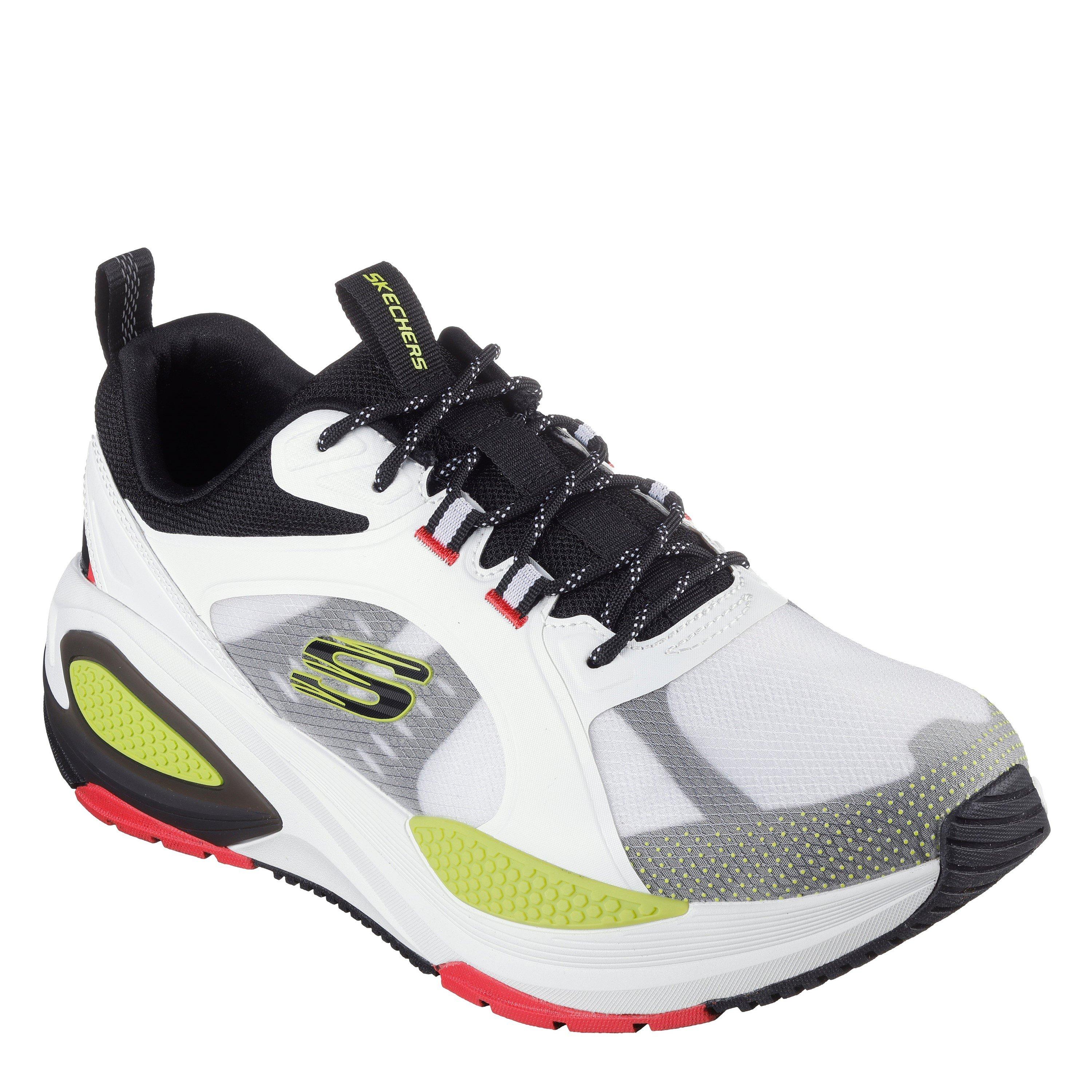 White/Multi - Skechers - Kids' Classic Low-Top Trainers - 1
