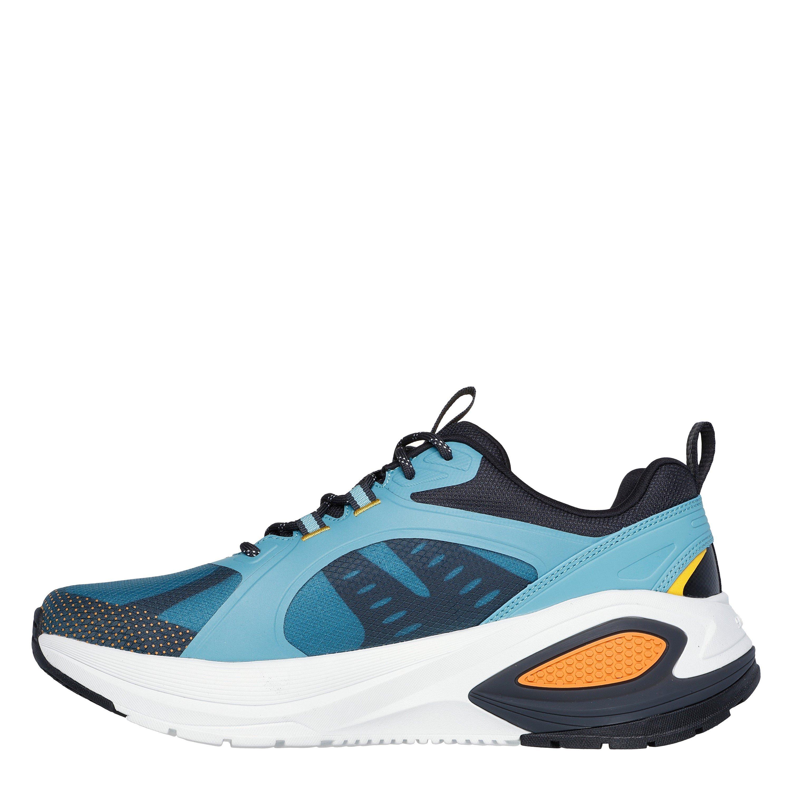 Blauw/Multi - Skechers - Monomesh Lace Up Sneaker W Molded Low-Top Trainers Unisex Kids - 2