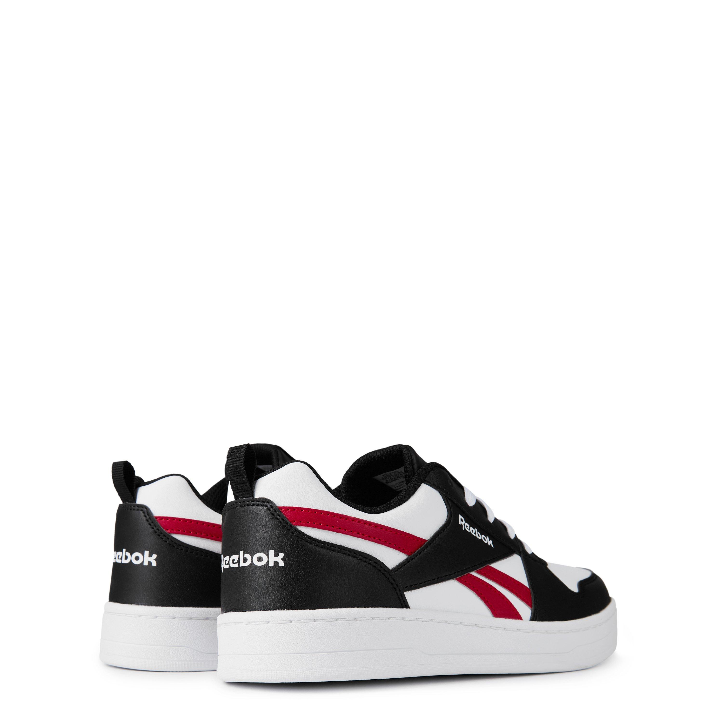 Black/Red - Reebok - Kids' Classic Low-Top Trainers - 4