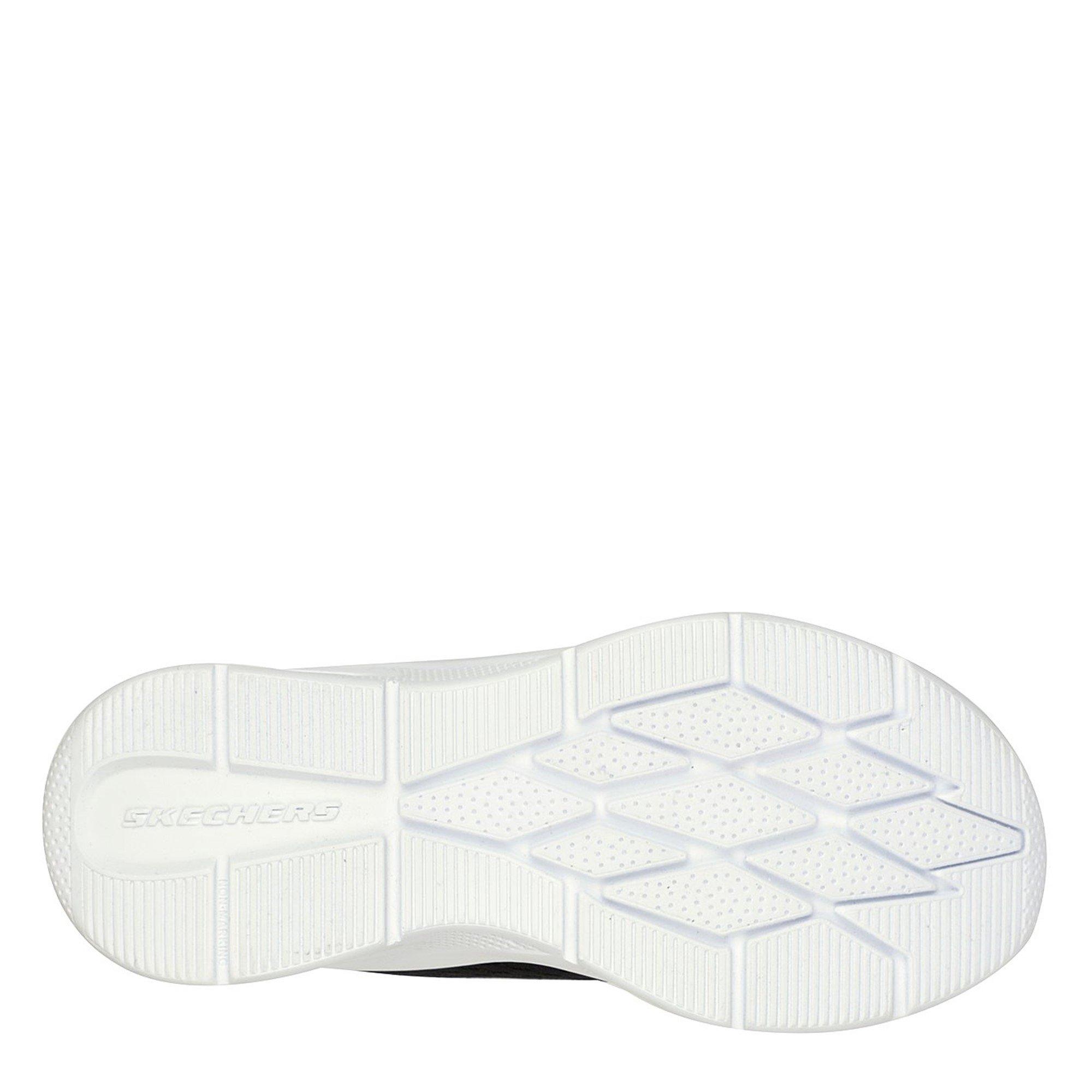 Black/White - Skechers - Microspec Max Junior Trainers - 4