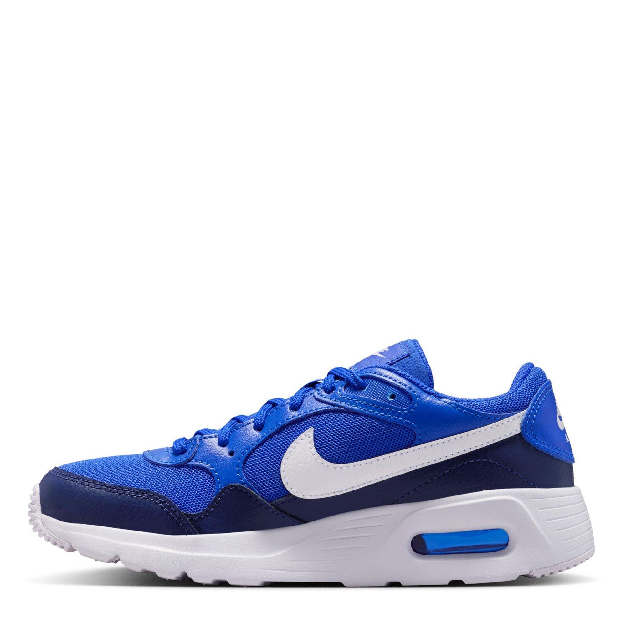 Hyp Ryl/Wht-Nav - Nike - Air Max SC Big Kids Shoes - 2