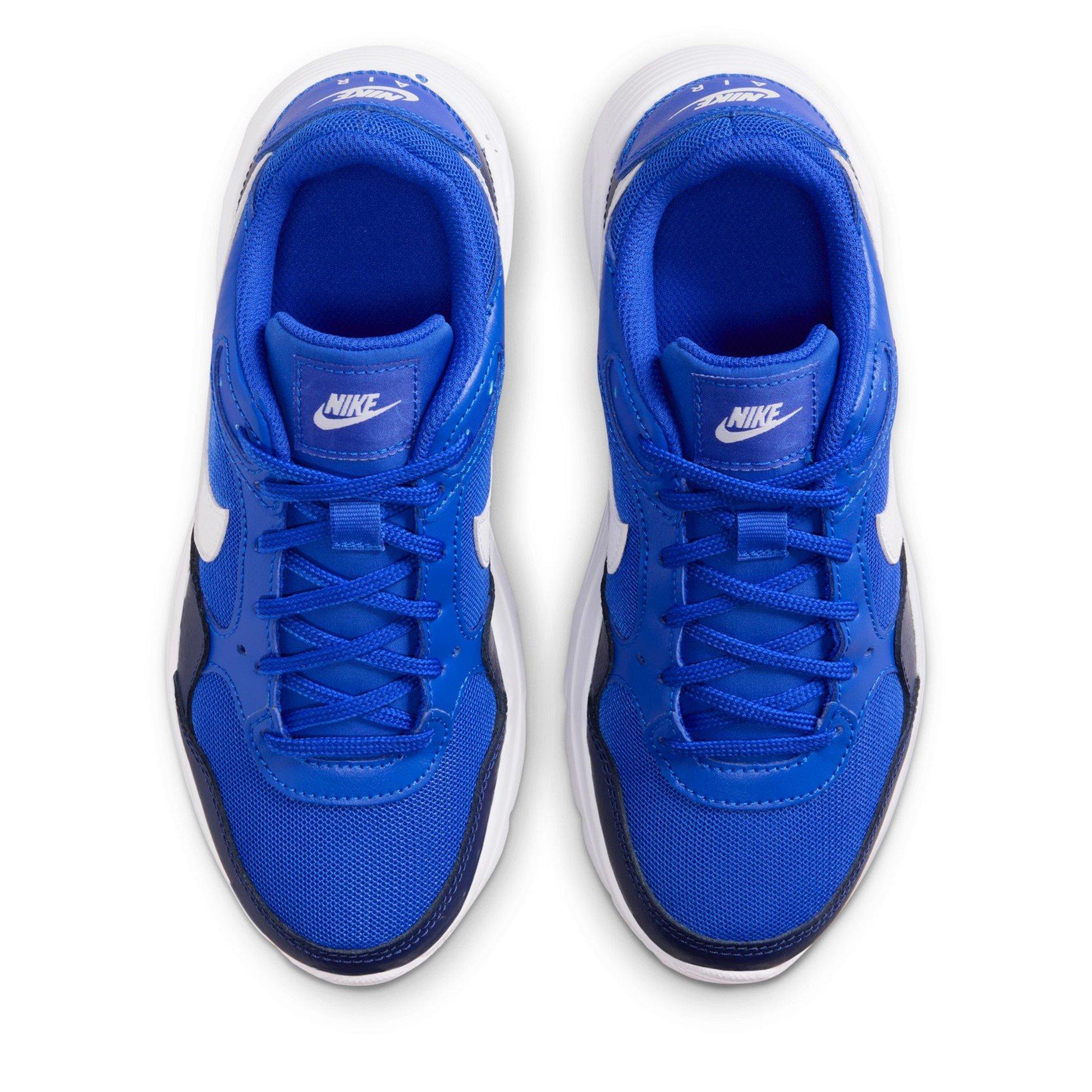 Hyp Ryl/Wht-Nav - Nike - Air Max SC Big Kids Shoes - 5