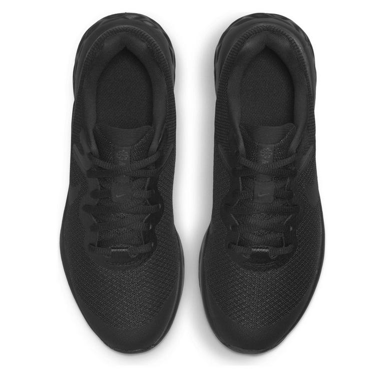 Triple Noir - Nike - Revolution 6 Junior Running Shoes - 5