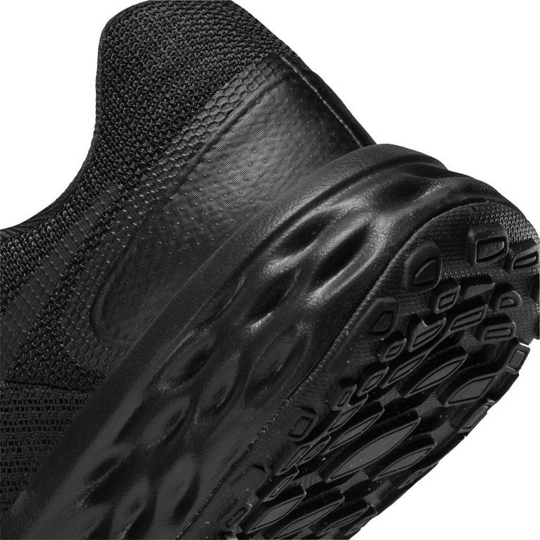 Triple Noir - Nike - Revolution 6 Junior Running Shoes - 8