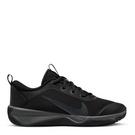 Noir/Gris - Nike - Omni Multi-Court Big Kids' Indoor Court Shoes - 1