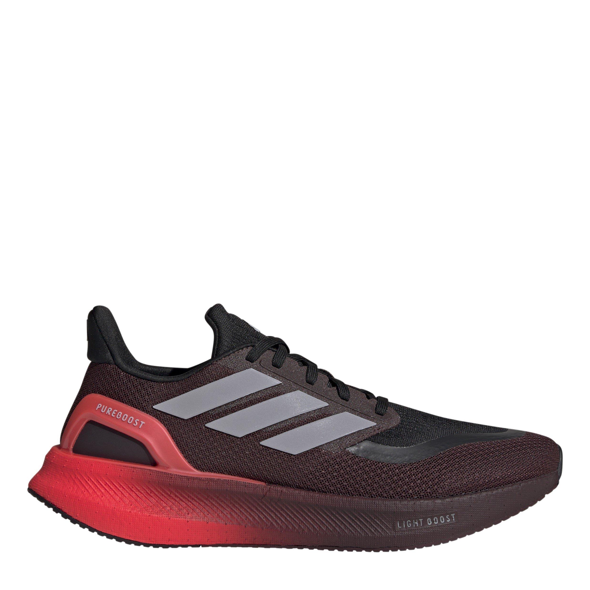 Adidas Boys Kids' Pureboost Runners - Aurr/Glogry/Red - 5 (38)