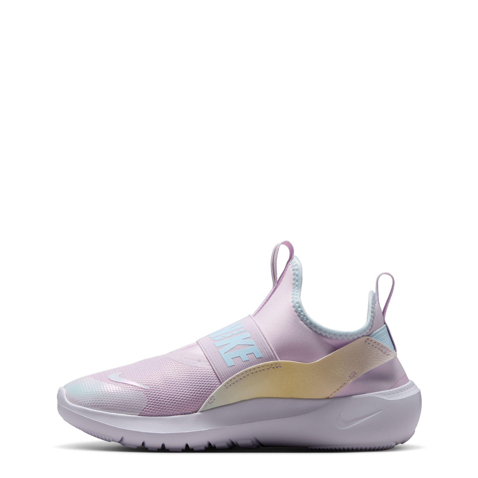 Lilac/Blue-Wht - Nike - Flex Runner 4 Junior Shoes - 2